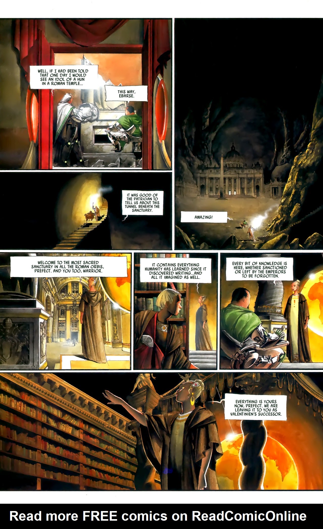 Read online Scourge Of The Gods: The Fall comic -  Issue #2 - 40