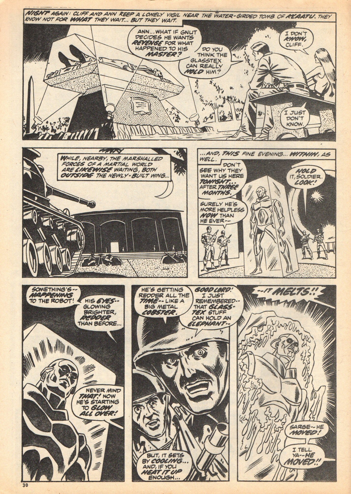 Read online Planet of the Apes (1974) comic -  Issue #18 - 30