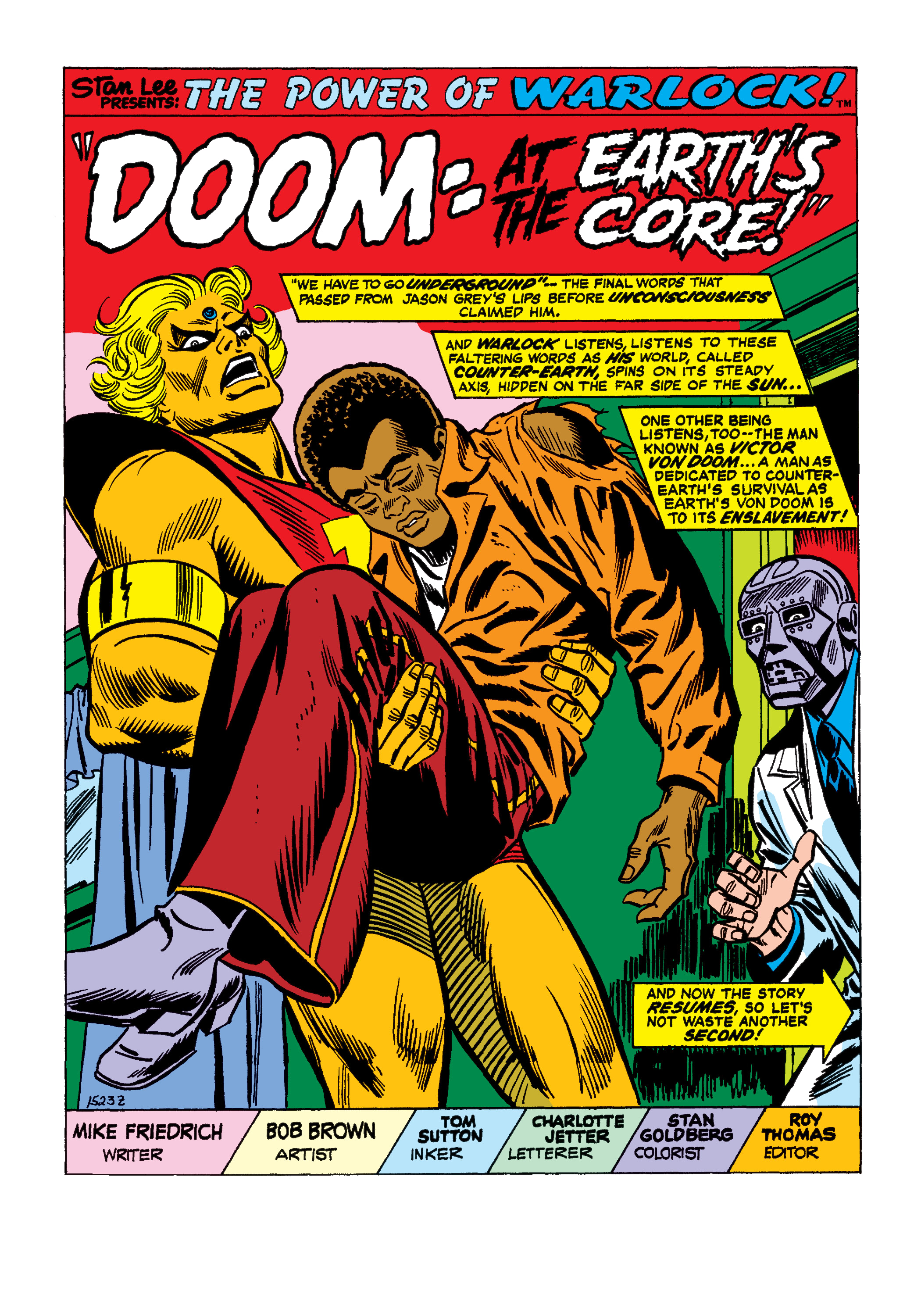 Read online Marvel Masterworks: Warlock comic -  Issue # TPB 1 (Part 2) - 82