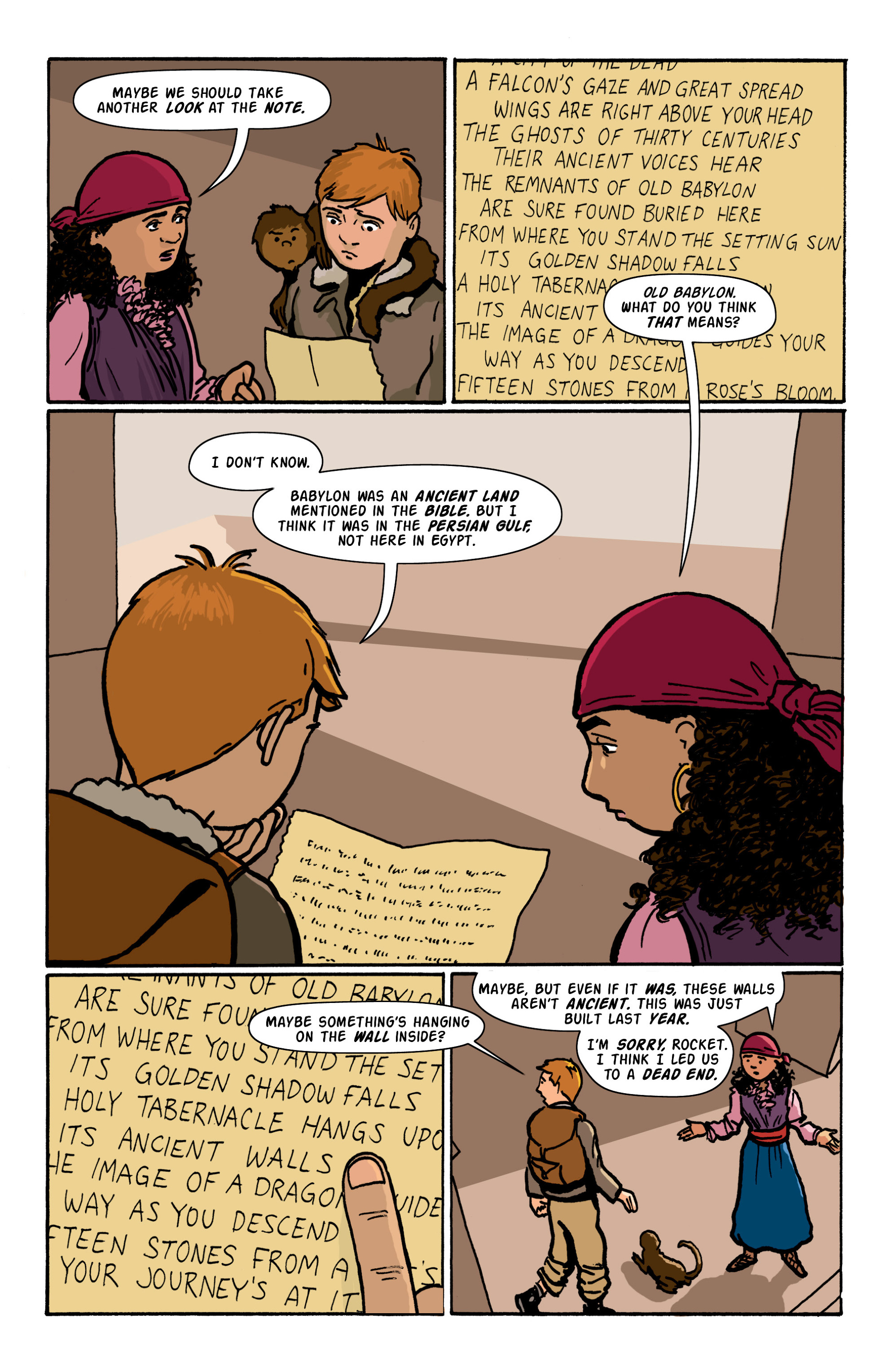 Read online Rocket Robinson and the Pharaoh's Fortune comic -  Issue # TPB (Part 2) - 23