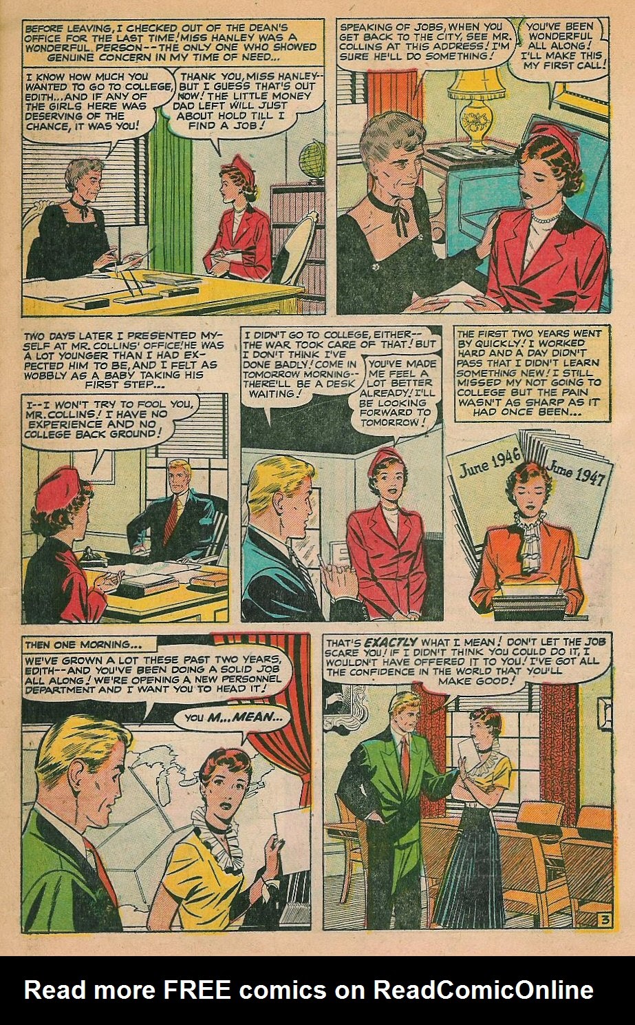 Read online Girl Comics (1949) comic -  Issue #6 - 11