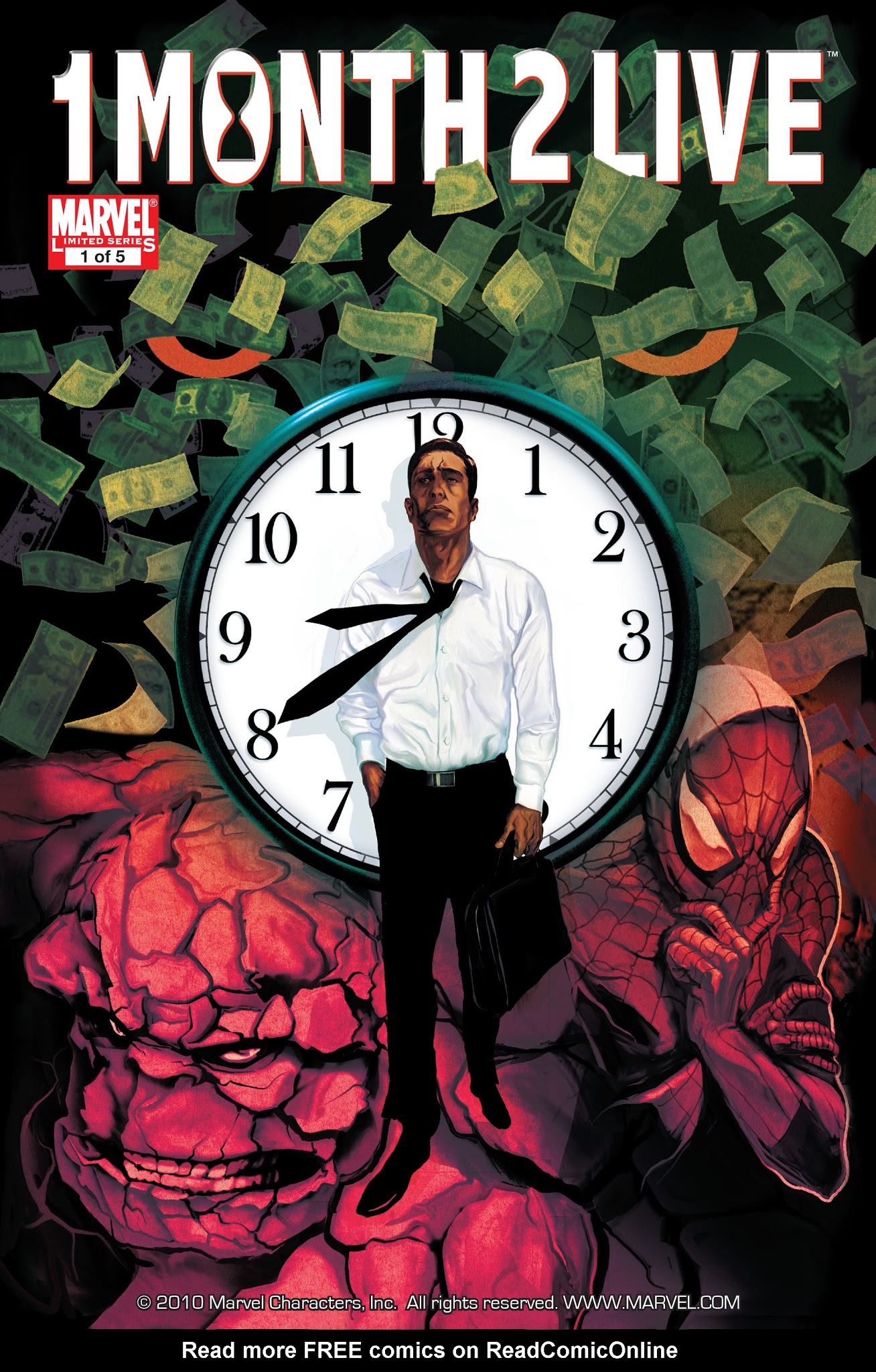 Read online Heroic Age: One Month To Live comic -  Issue #1 - 1