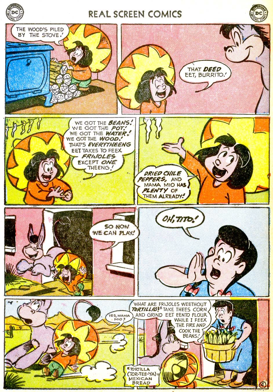 Read online Real Screen Comics comic -  Issue #75 - 13