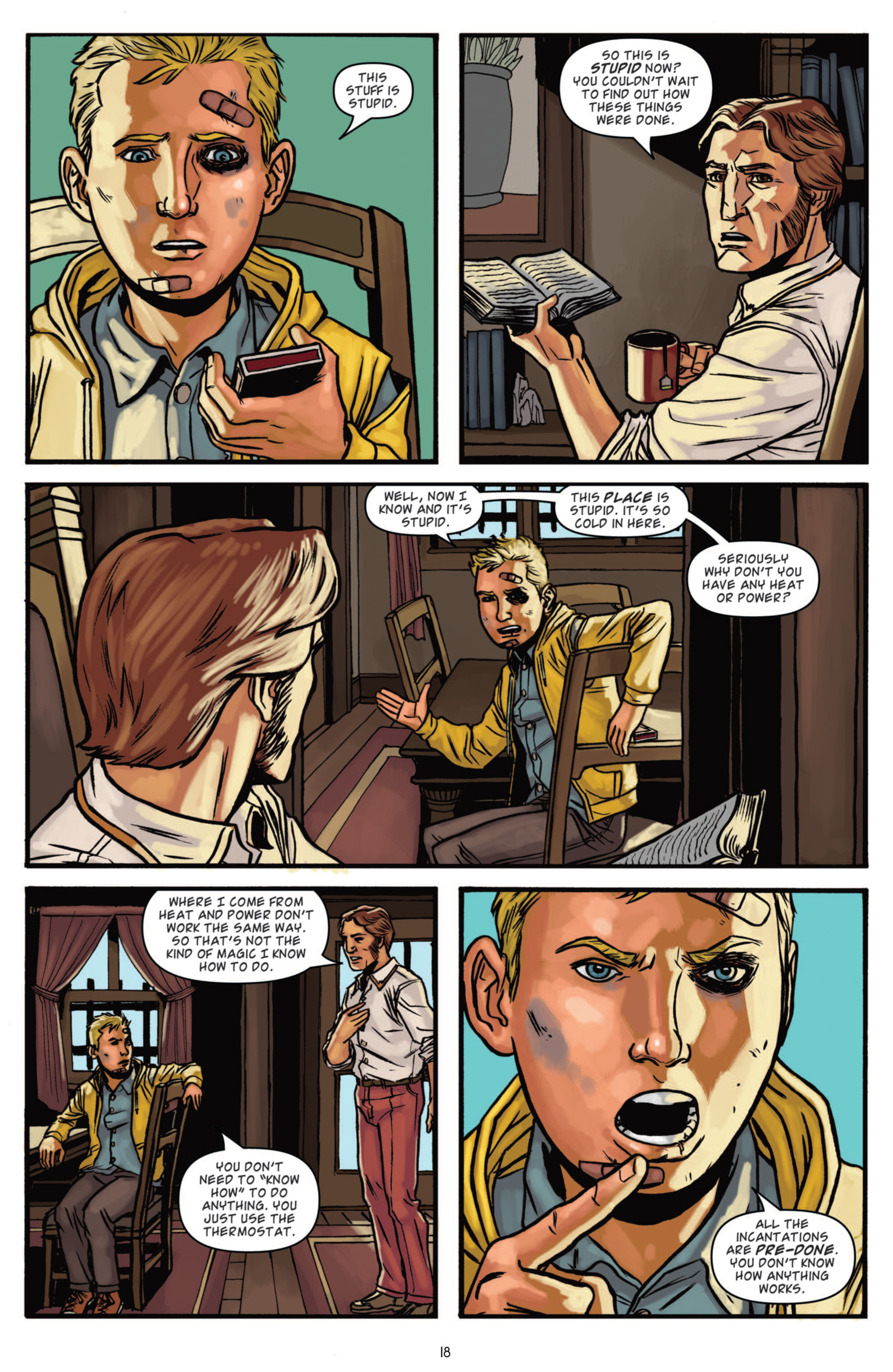 Read online Smoke And Mirrors comic -  Issue #2 - 19