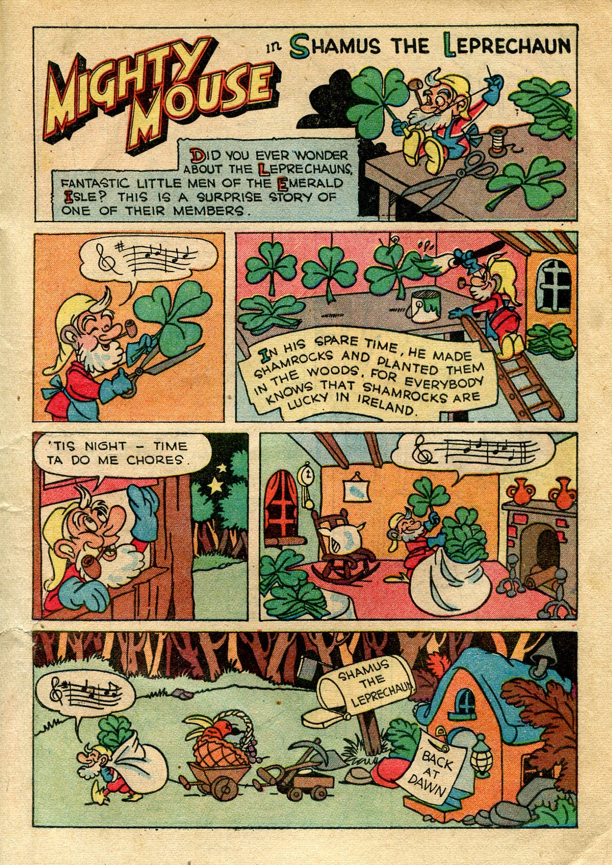 Read online Paul Terry's Mighty Mouse Comics comic -  Issue #11 - 17