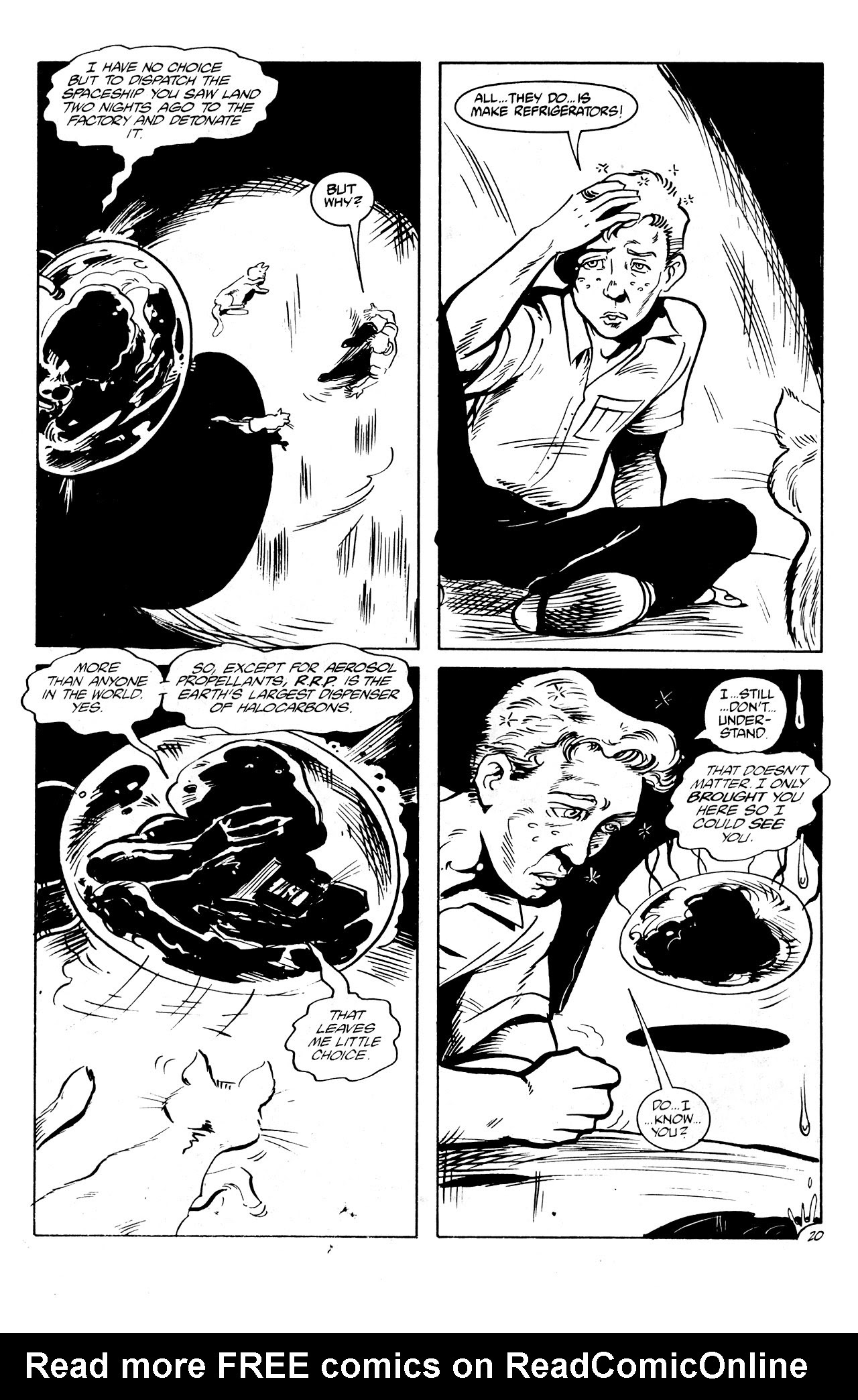 Read online Invaders From Mars (1990) comic -  Issue #3 - 22