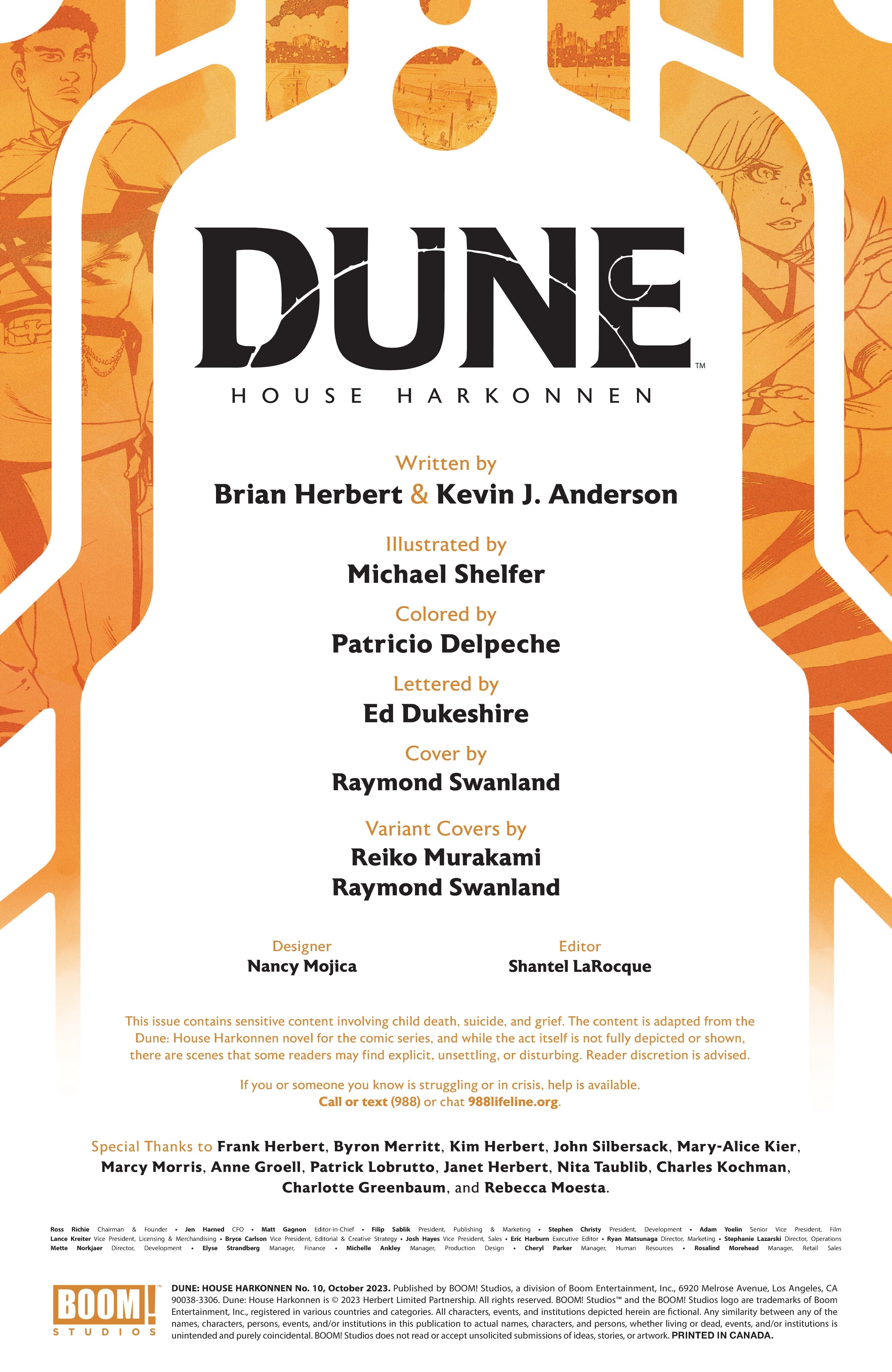 Read online Dune: House Harkonnen comic -  Issue #10 - 2