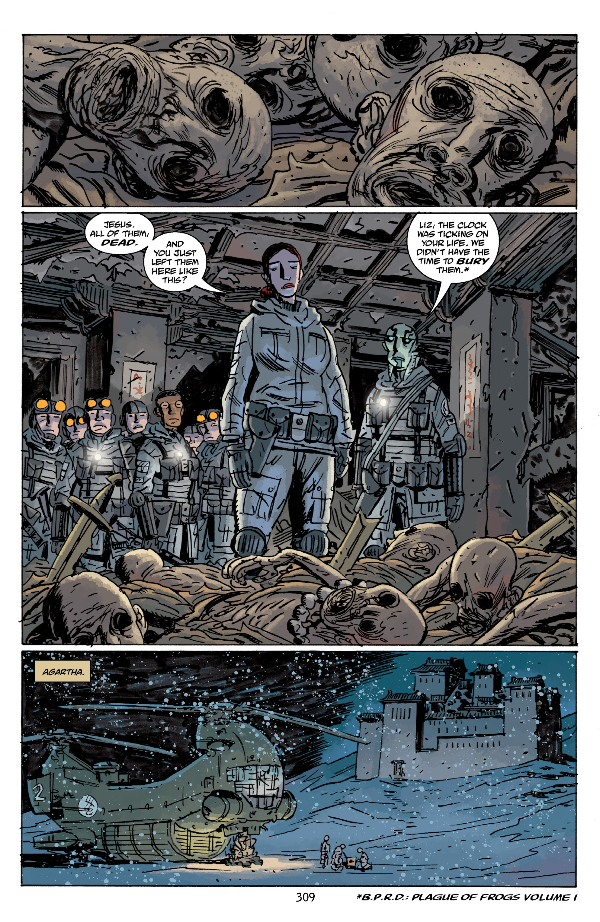 Read online B.P.R.D.: Plague of Frogs (2011) comic -  Issue # TPB 4 (Part 3) - 95