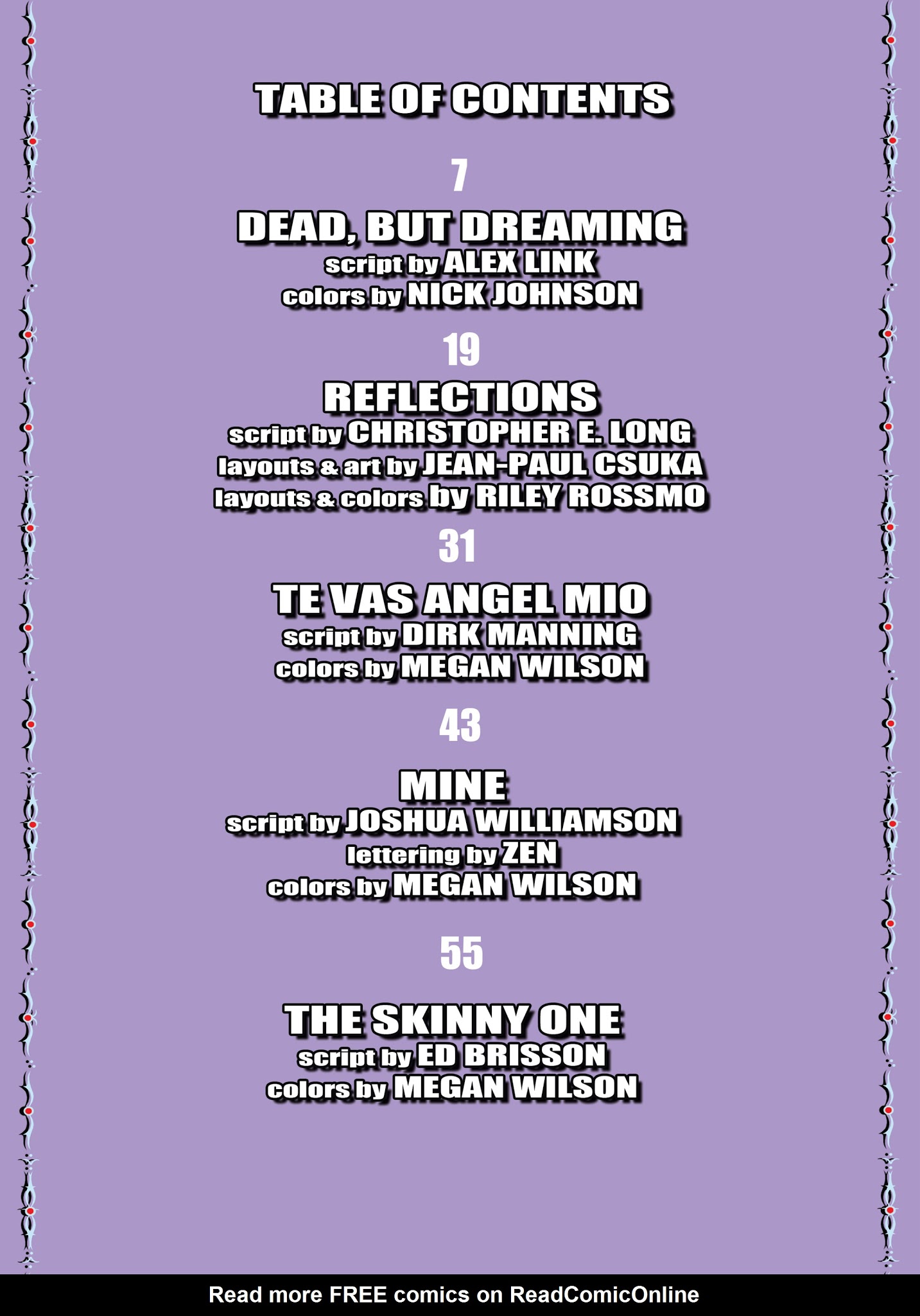 Read online Dia De Los Muertos comic -  Issue # TPB - 5