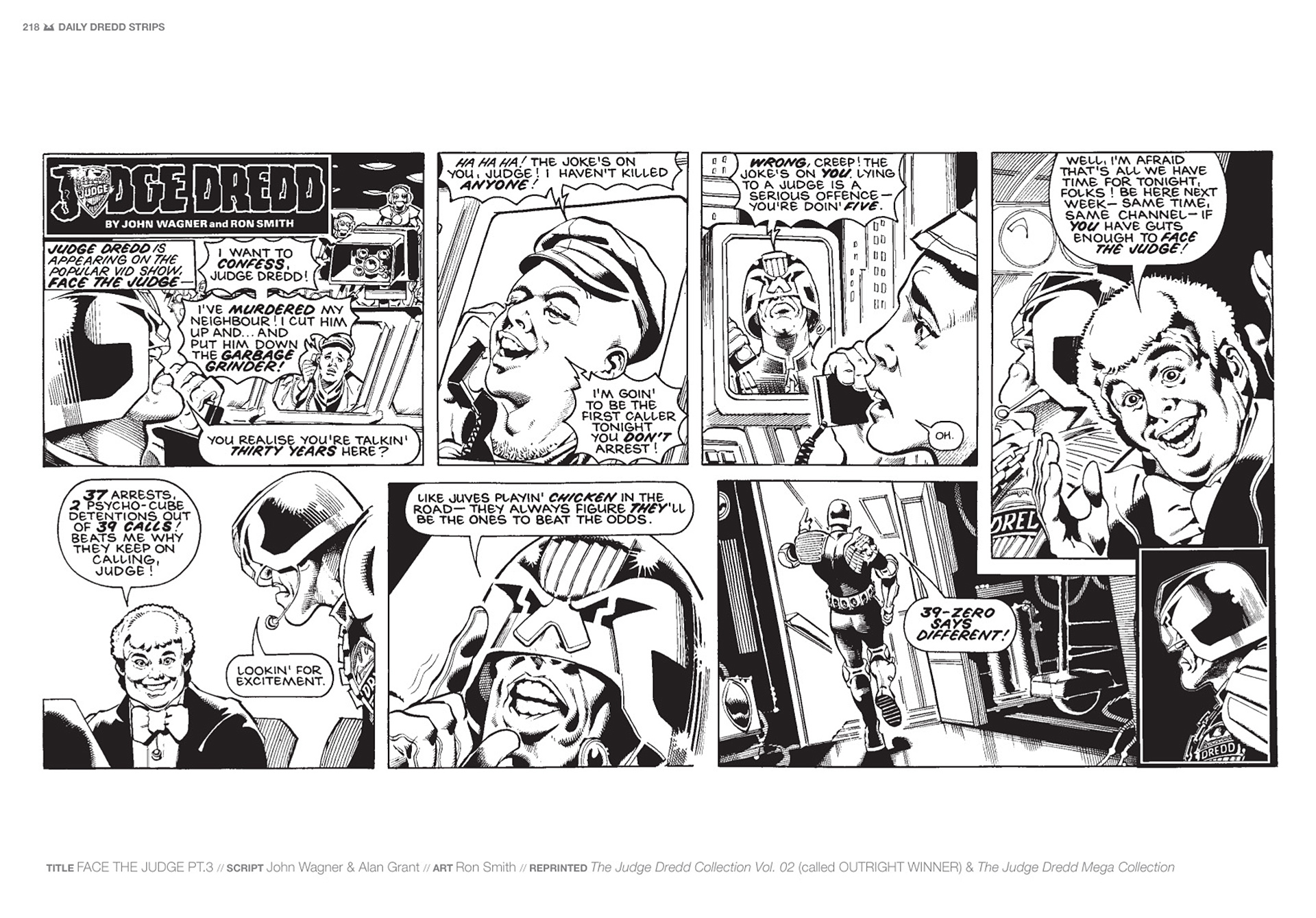 Read online Judge Dredd: The Daily Dredds comic -  Issue # TPB 1 - 221