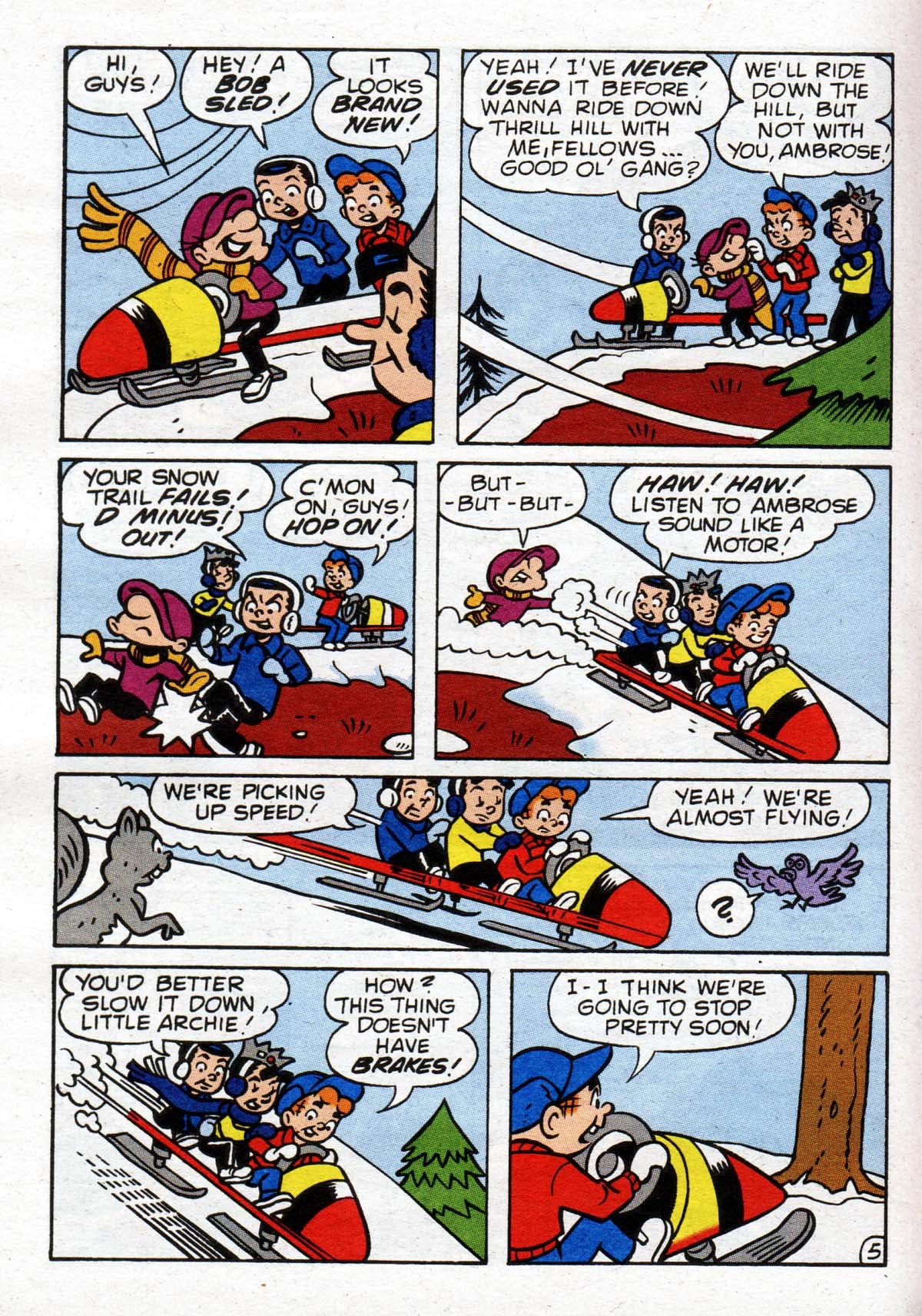 Read online Archie's Double Digest Magazine comic -  Issue #139 - 110