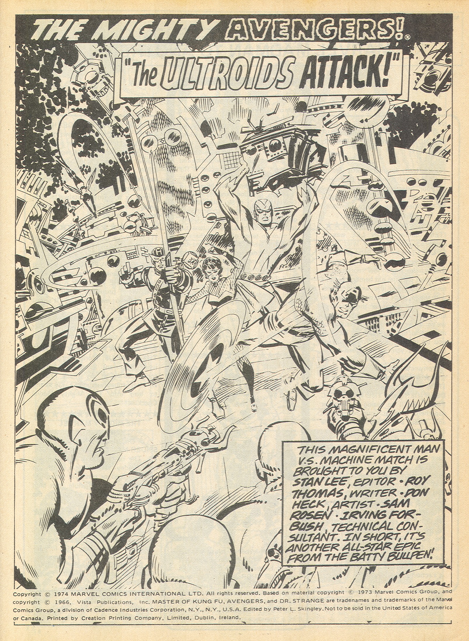 Read online The Avengers (1973) comic -  Issue #39 - 12