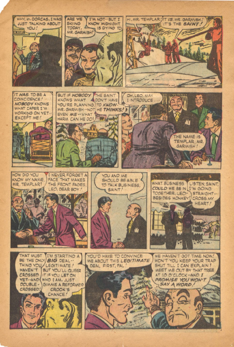 Read online The Saint (1947) comic -  Issue #12 - 21