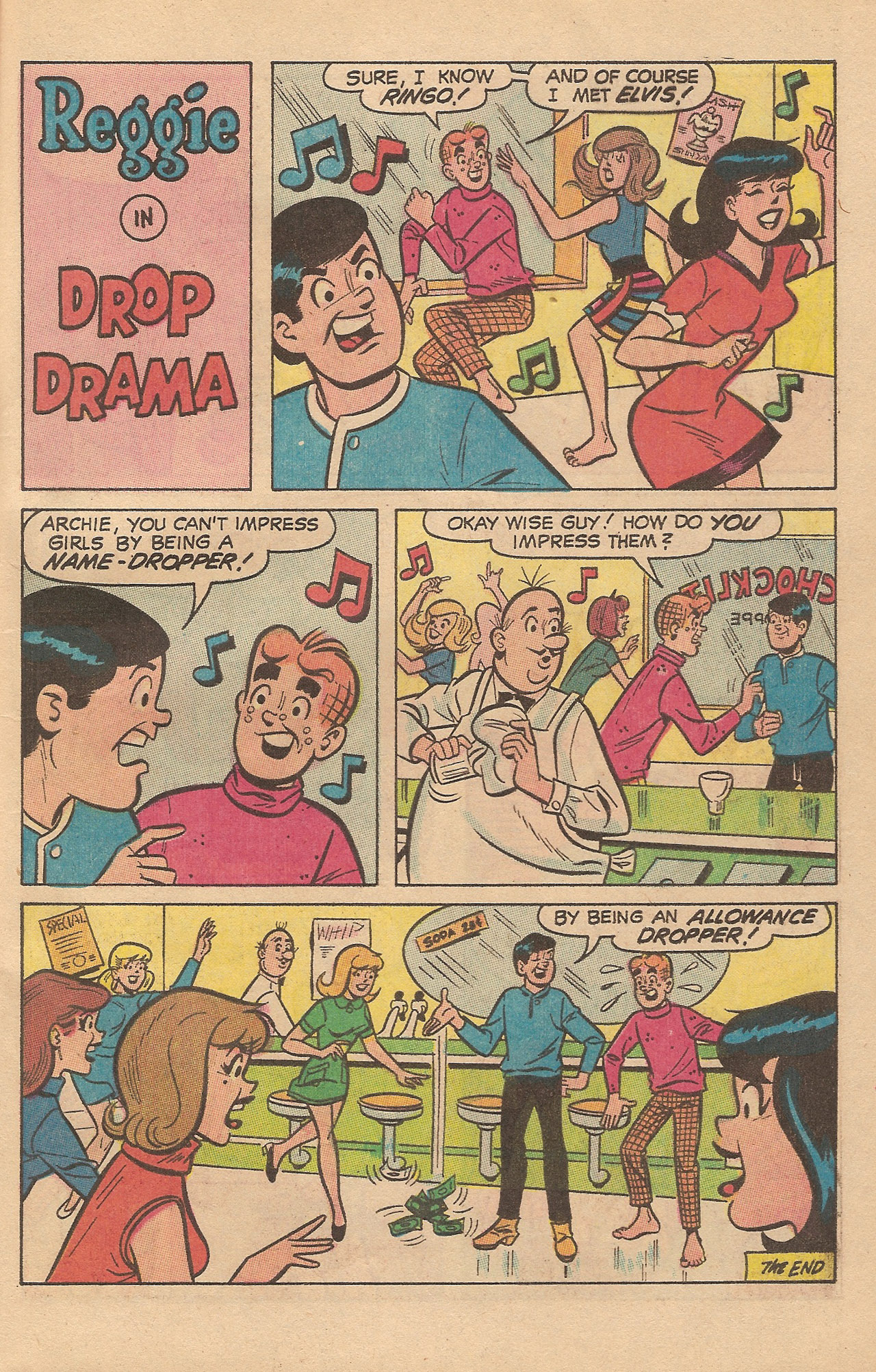 Read online Reggie's Wise Guy Jokes comic -  Issue #5 - 57