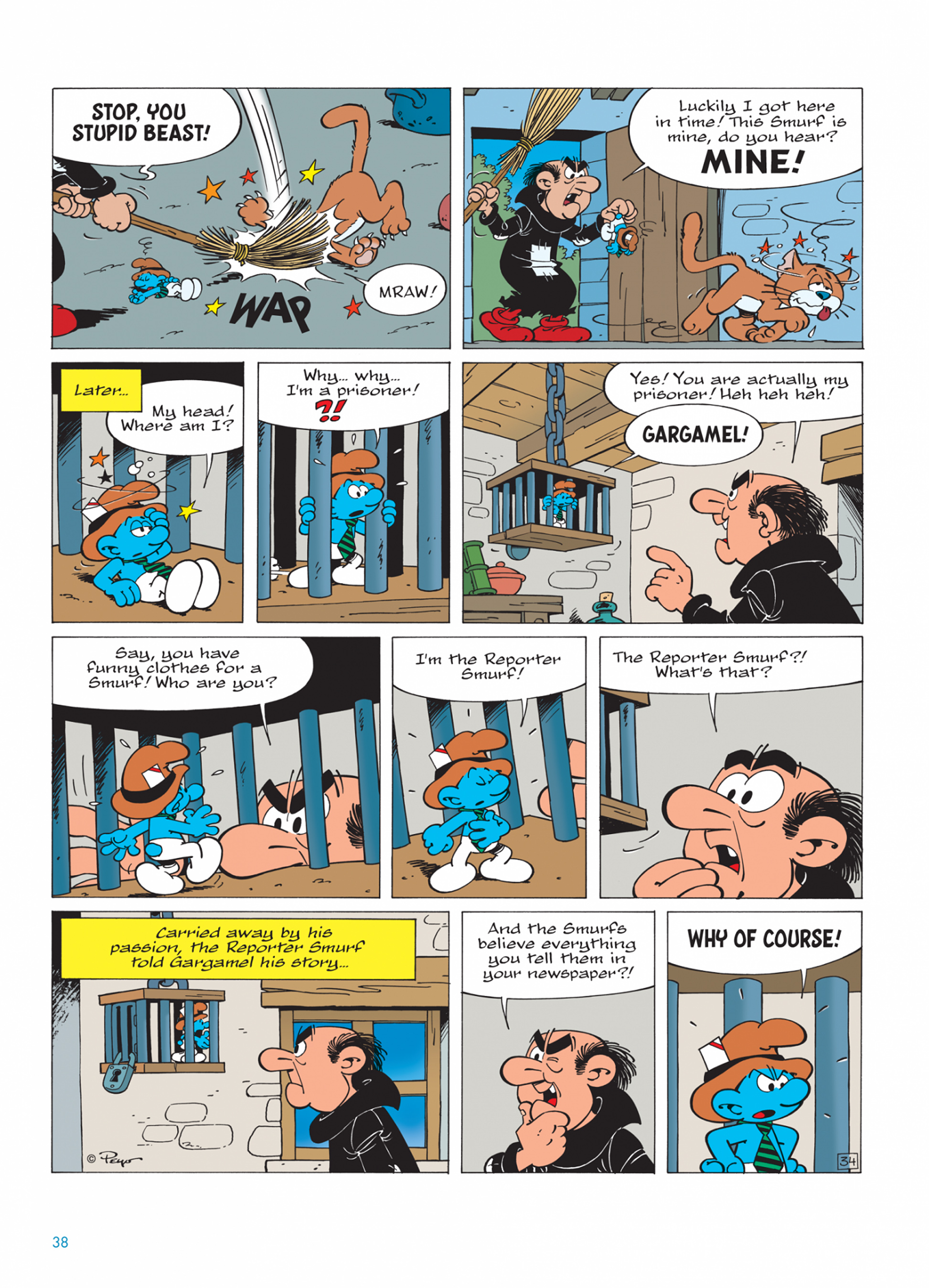 Read online The Smurfs comic -  Issue #24 - 38