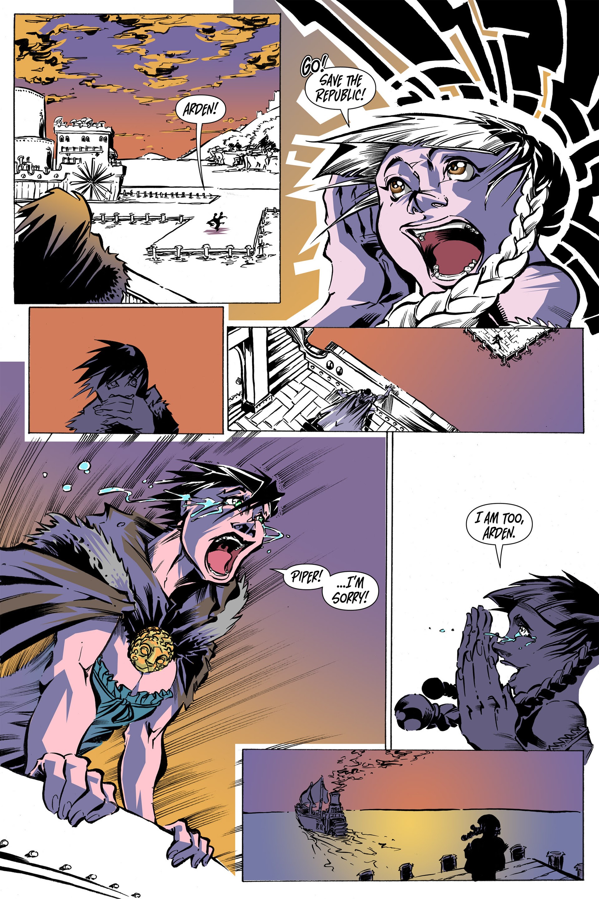 Read online Artful Daggers comic -  Issue #17 - 17