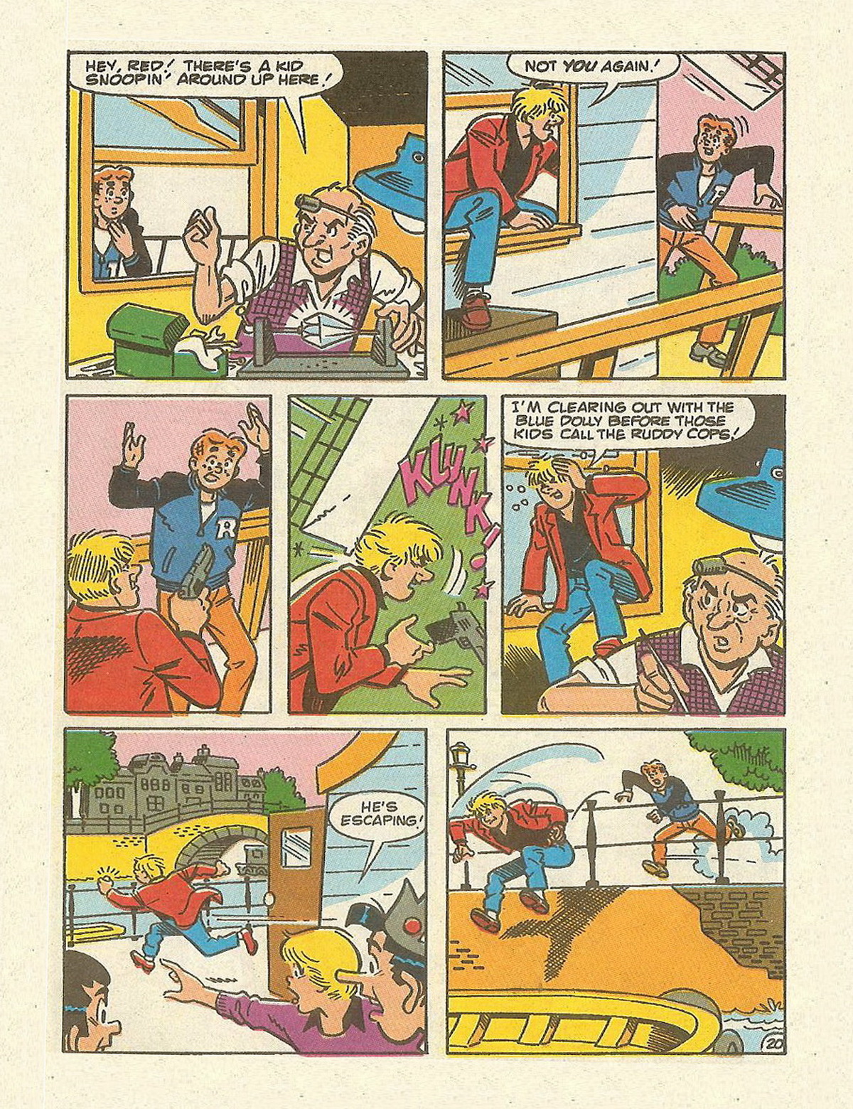 Read online Archie's Double Digest Magazine comic -  Issue #72 - 149