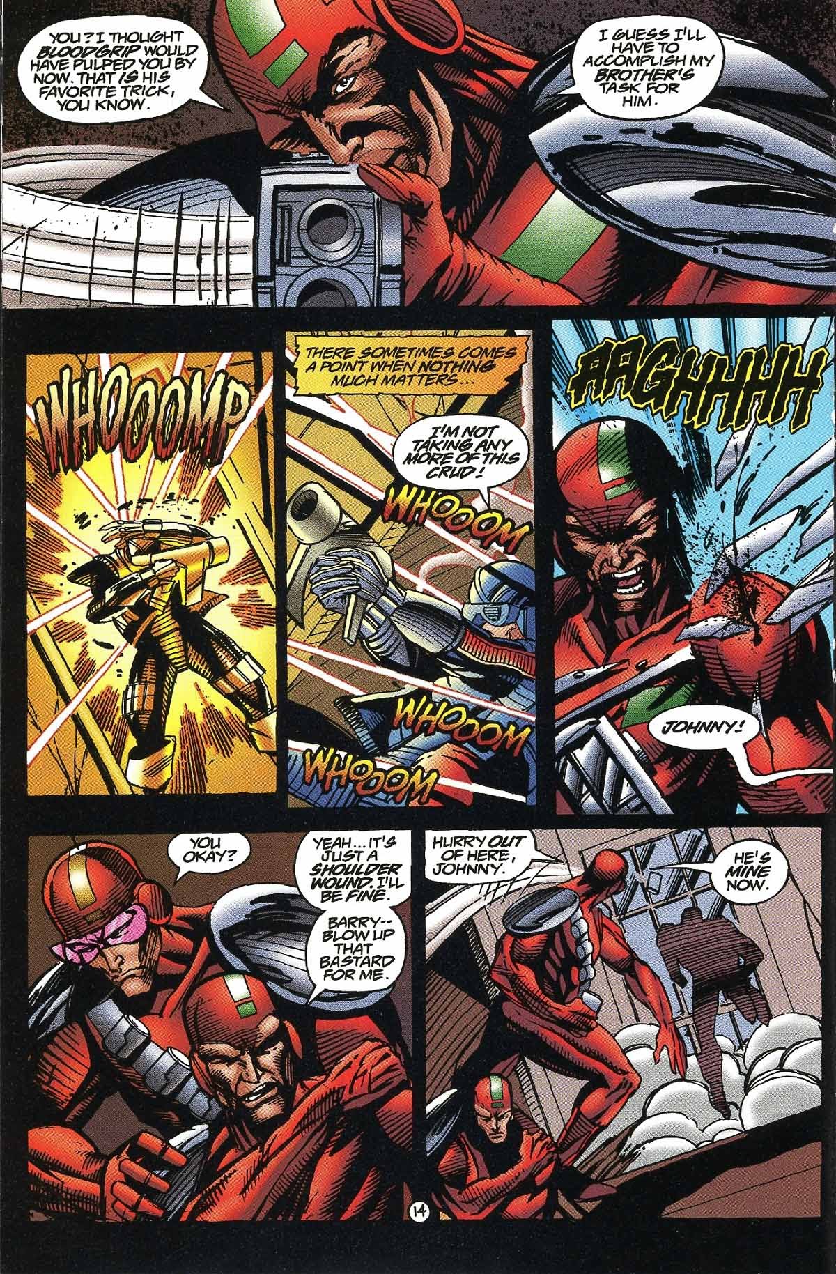 Read online Codename: Firearm comic -  Issue #0 - 16