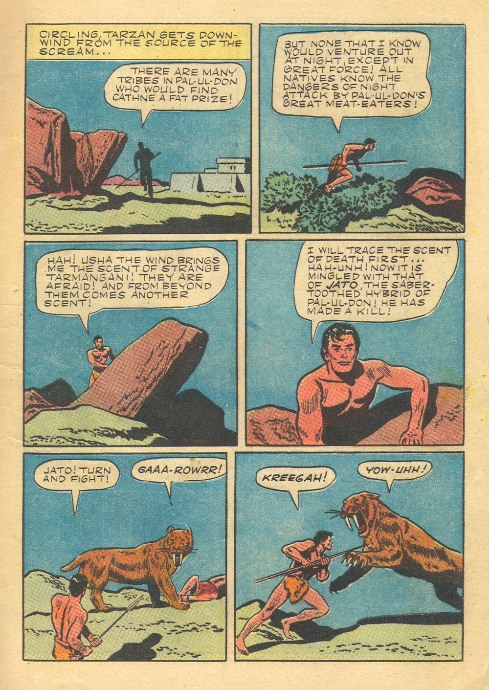 Read online Tarzan (1948) comic -  Issue #36 - 5