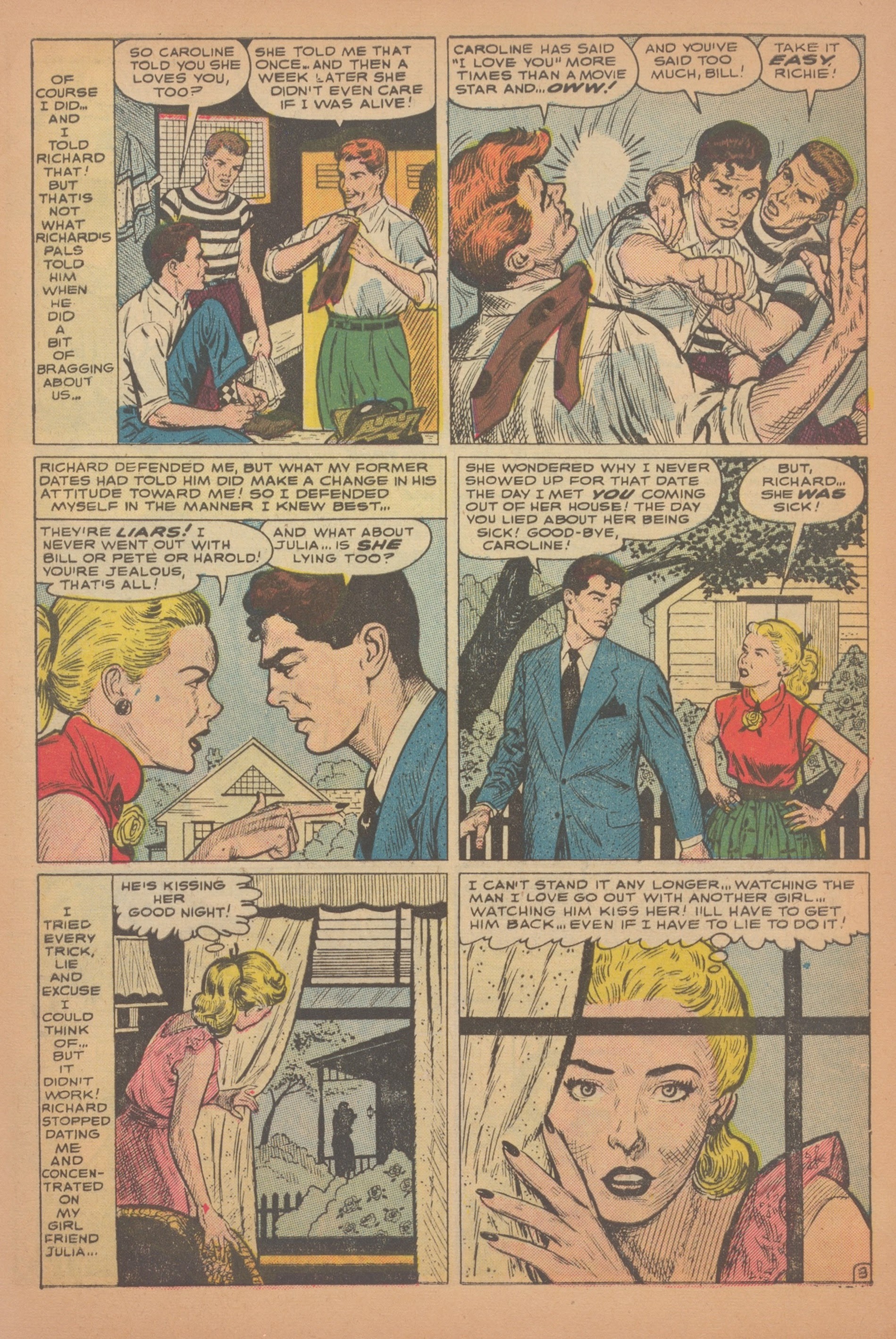 Read online Love Romances comic -  Issue #35 - 5