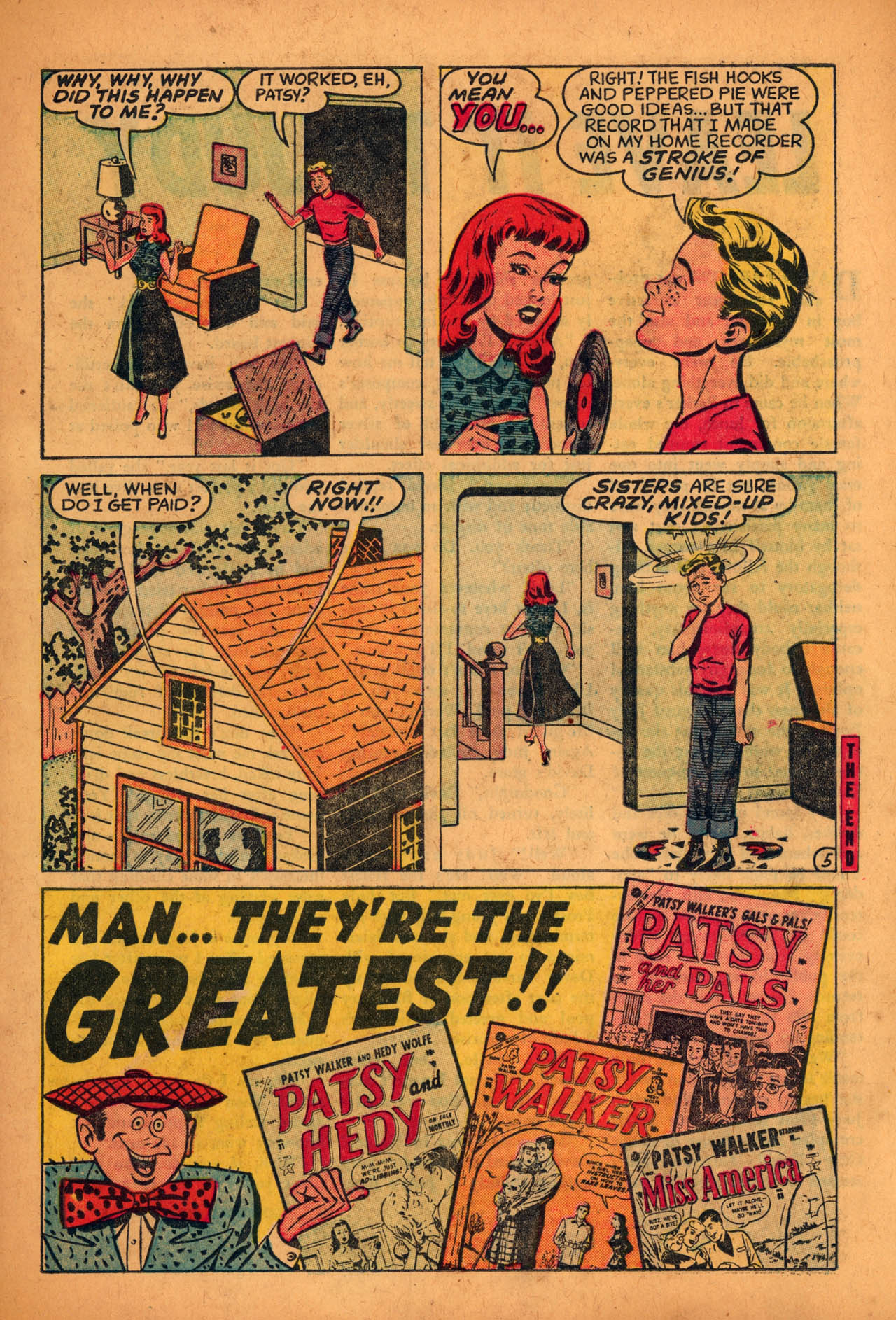 Read online Patsy Walker comic -  Issue #55 - 15