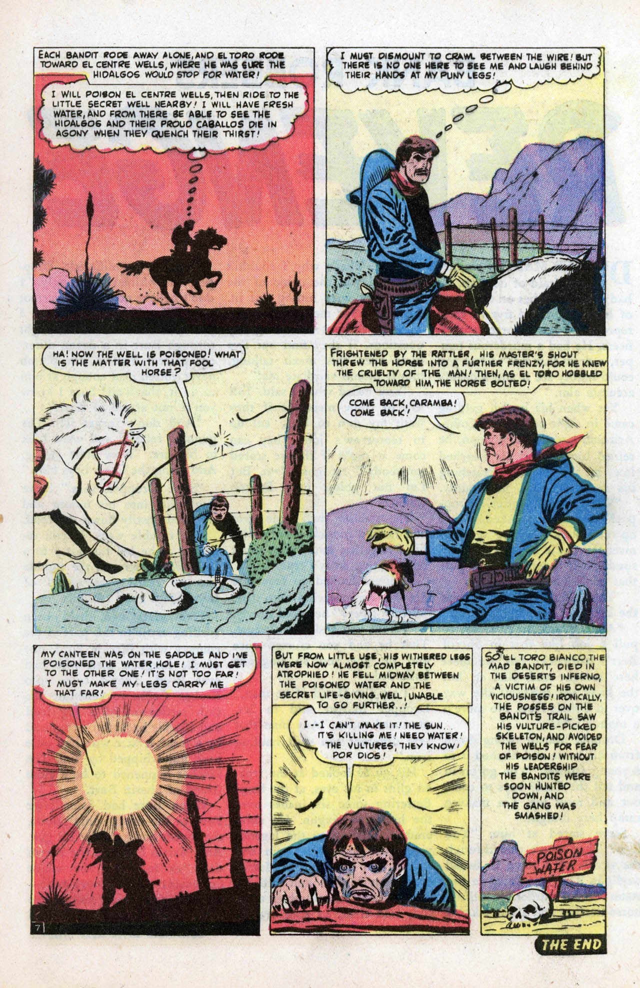 Read online Western Thrillers (1954) comic -  Issue #2 - 9