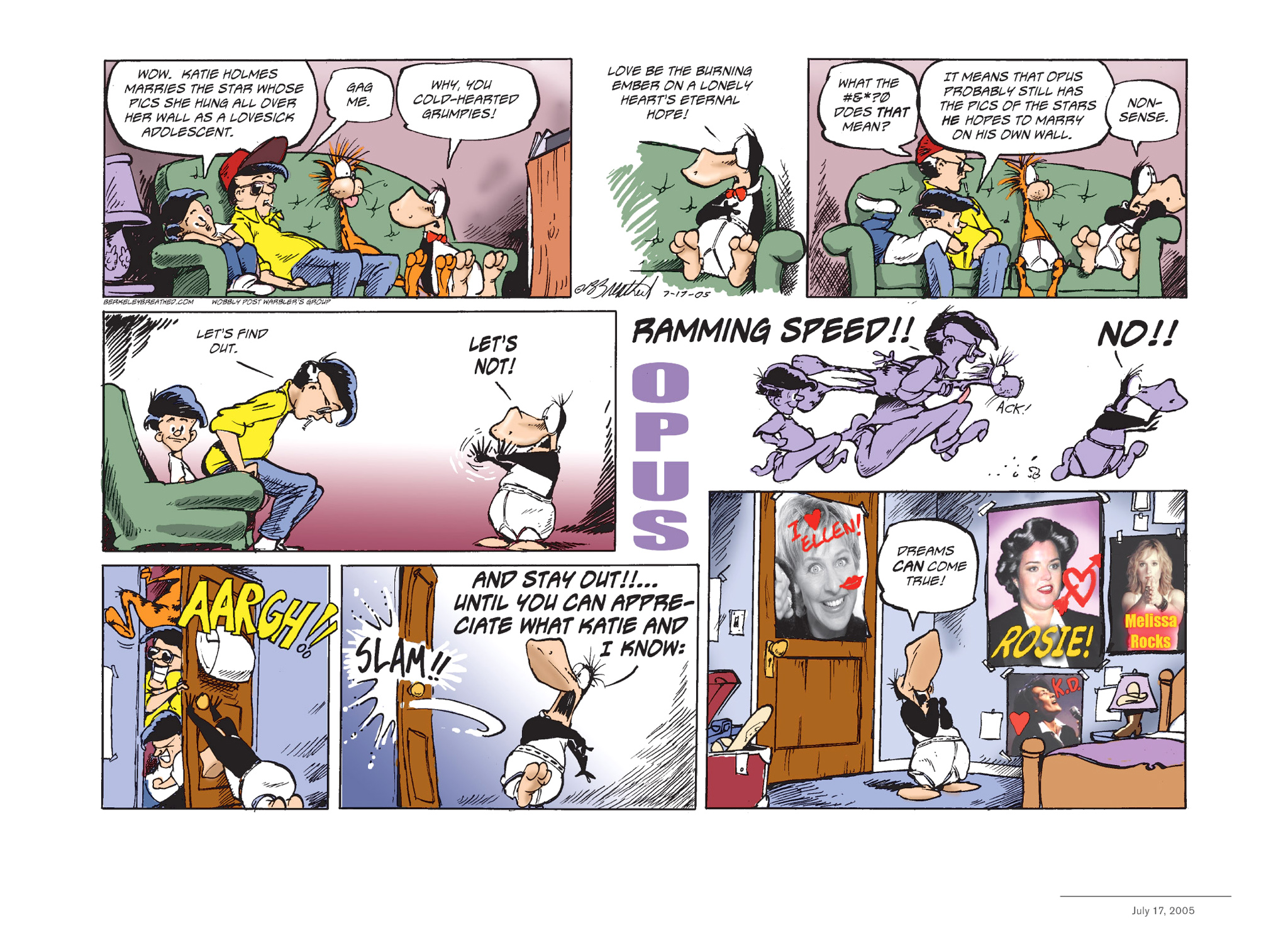 Read online Opus Complete Sunday Strips From 2003-2008 comic -  Issue # TPB (Part 1) - 93