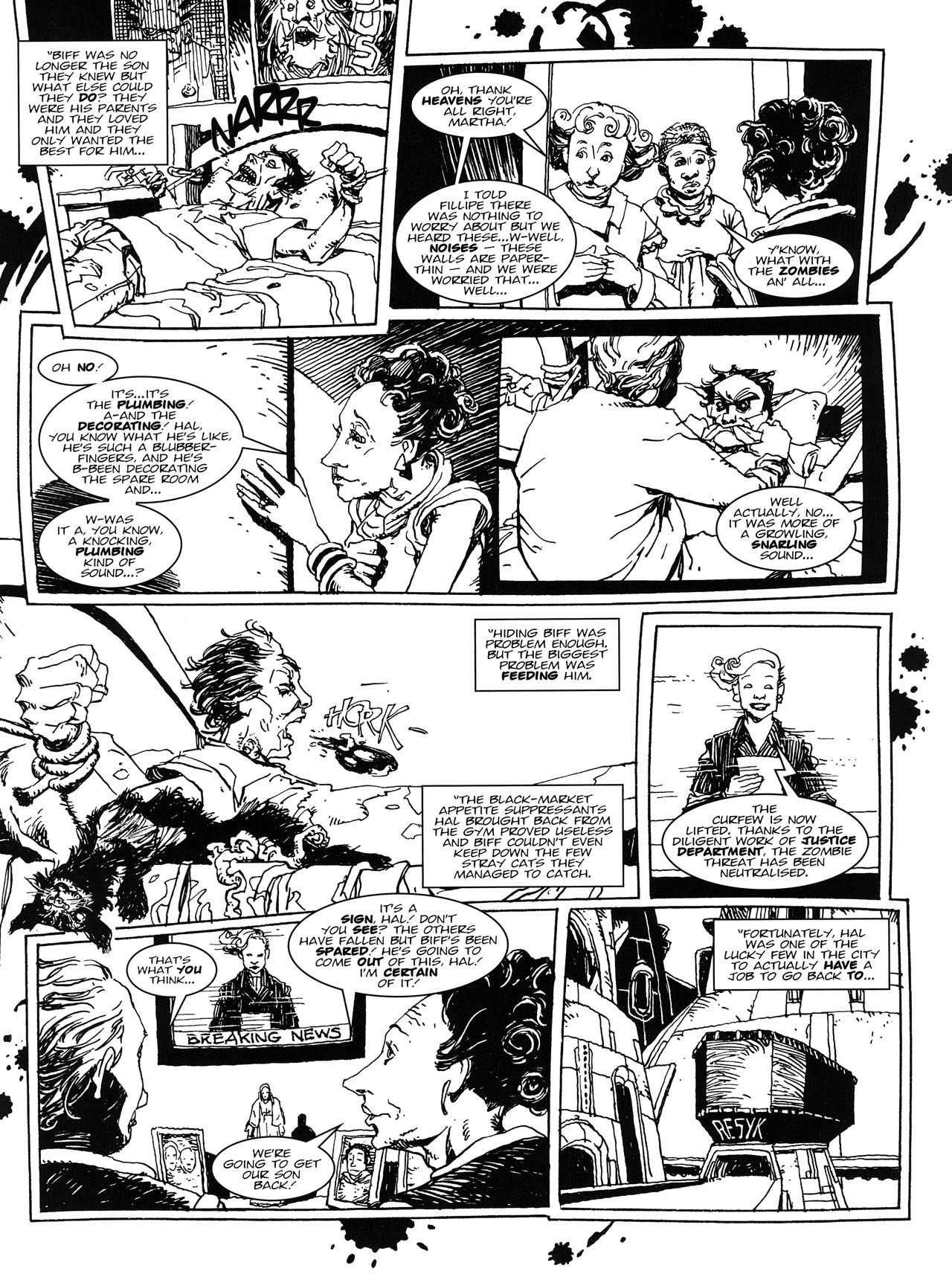 Read online Judge Dredd Megazine (Vol. 5) comic -  Issue #250 - 54