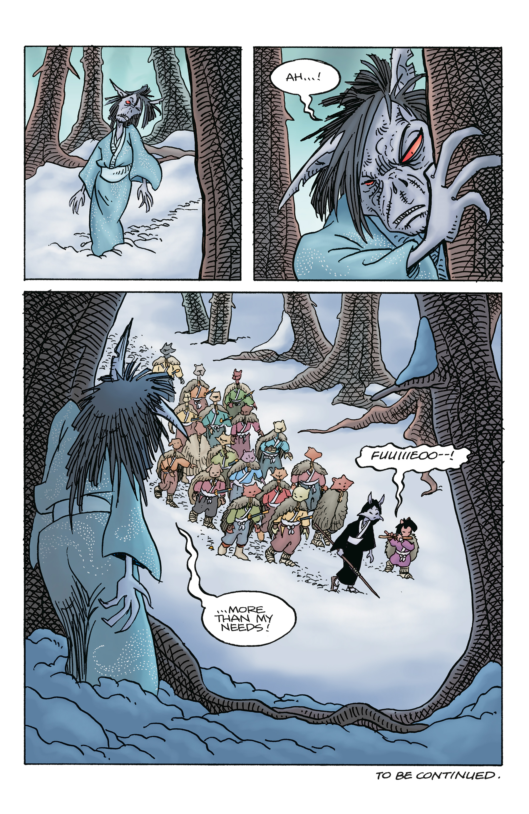 Read online Usagi Yojimbo: Ice and Snow comic -  Issue #2 - 26