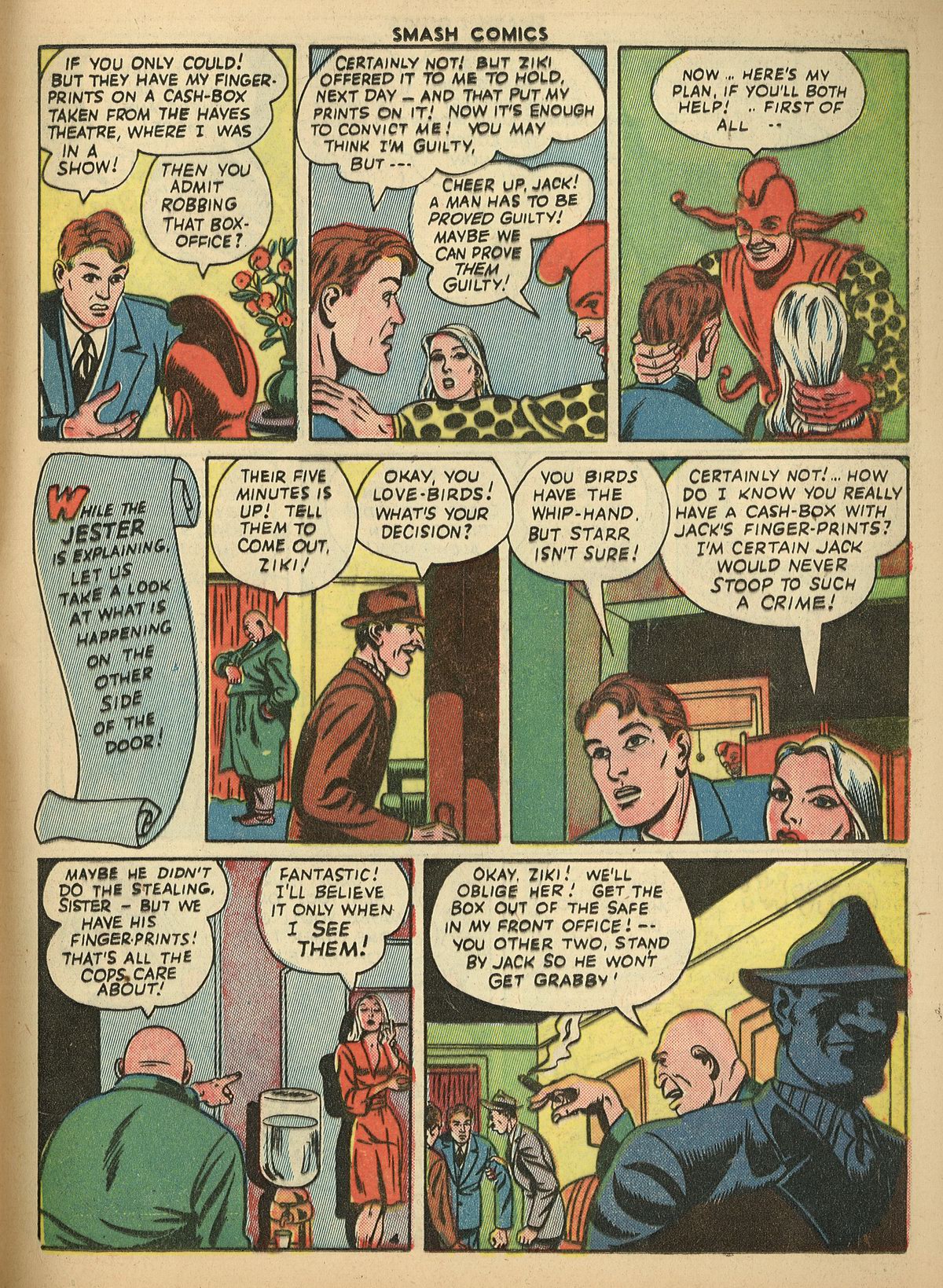 Read online Smash Comics comic -  Issue #49 - 55