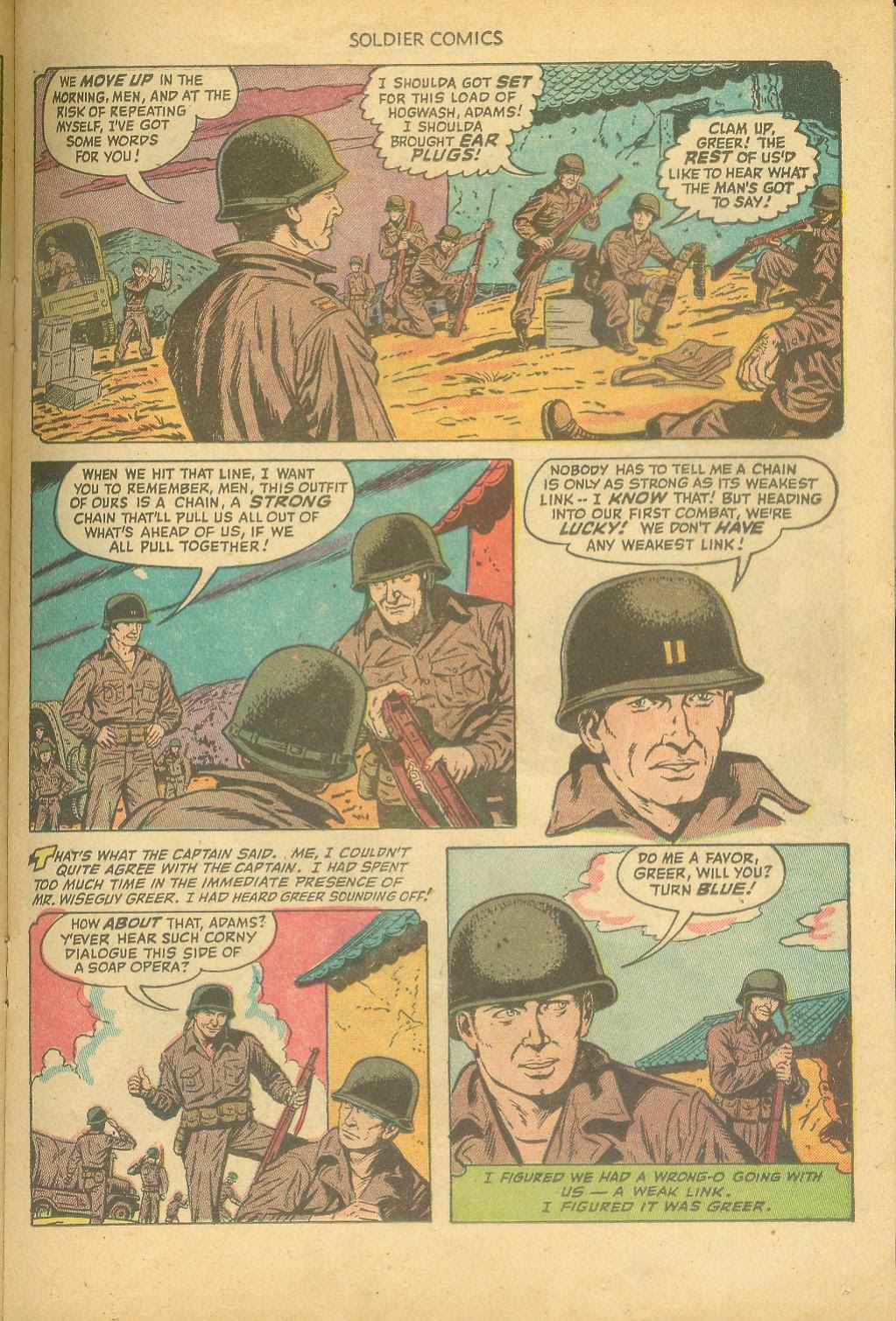 Read online Soldier Comics comic -  Issue #5 - 15