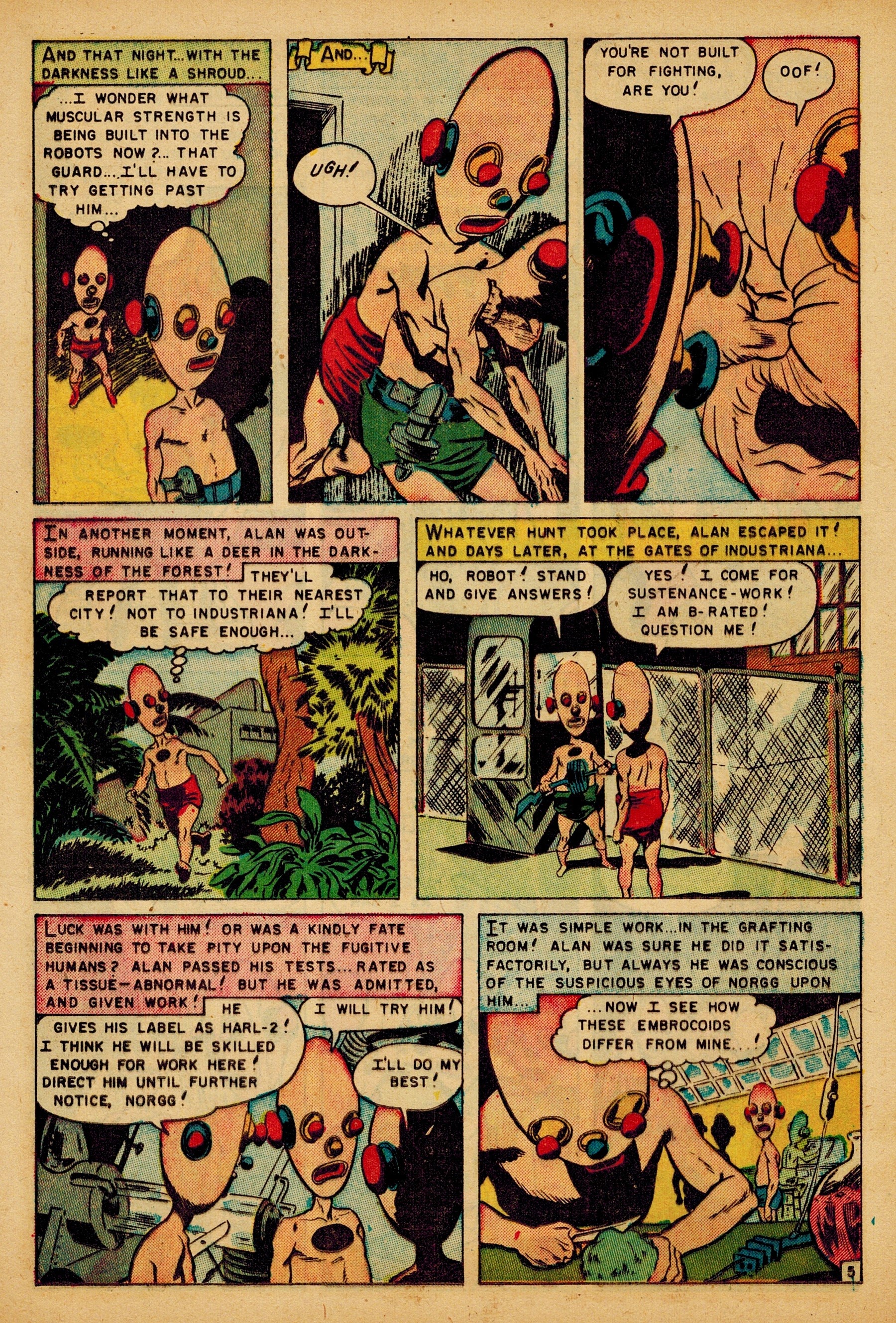 Read online Robotmen of the Lost Planet comic -  Issue # Full - 16