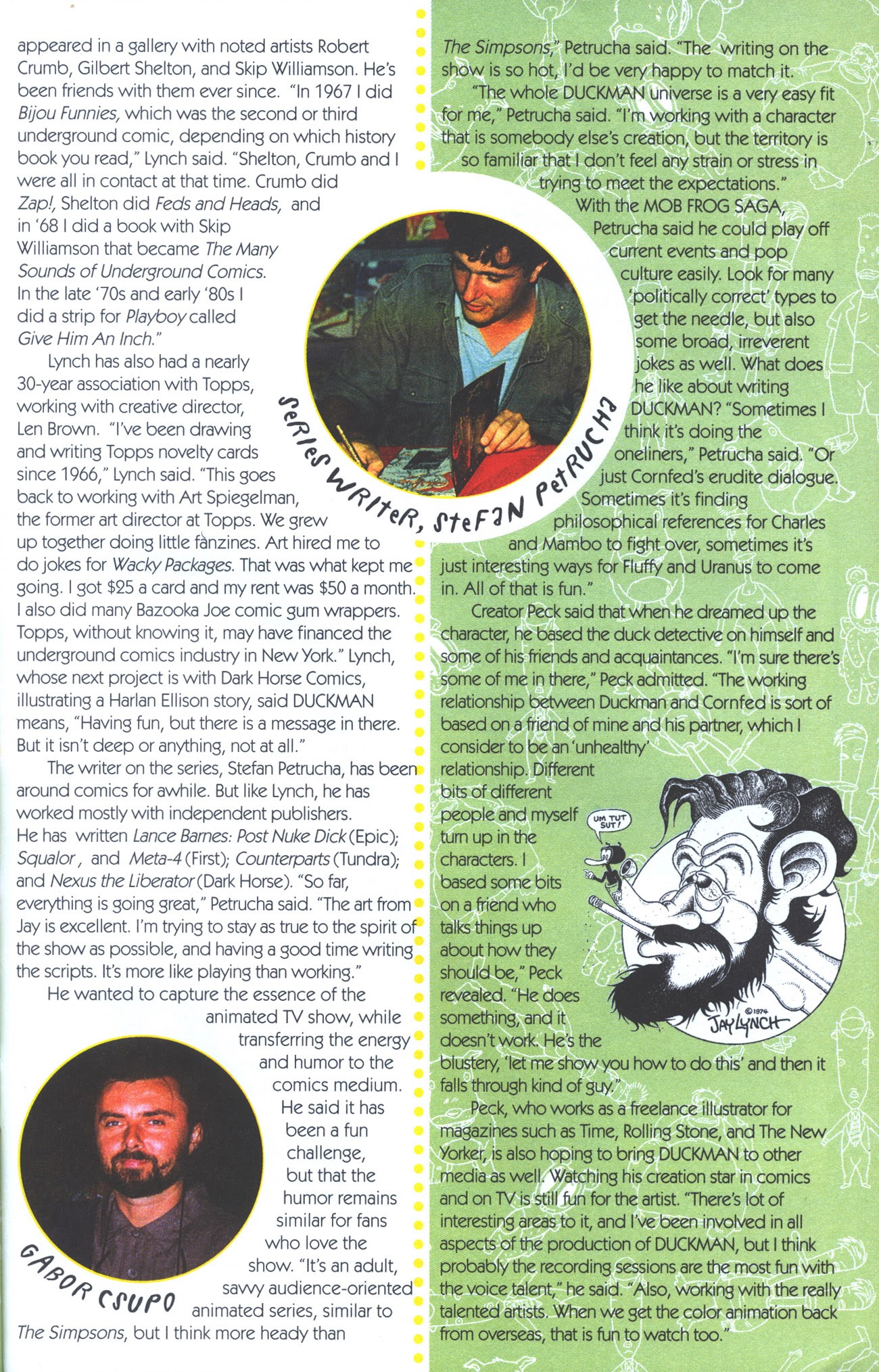 Read online Duckman : The Mob Frog Saga comic -  Issue #1 - 31