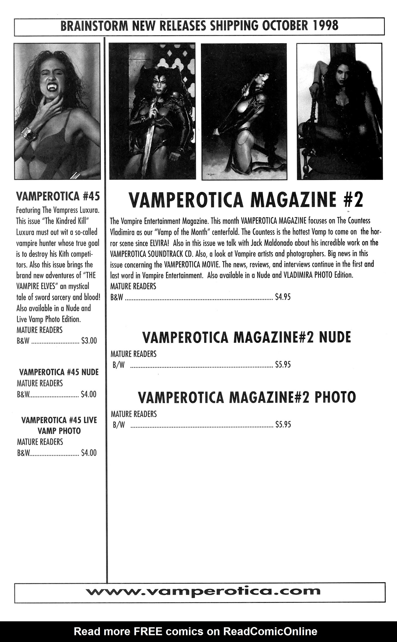 Read online Vamperotica Dare to Bare comic -  Issue #2 - 24