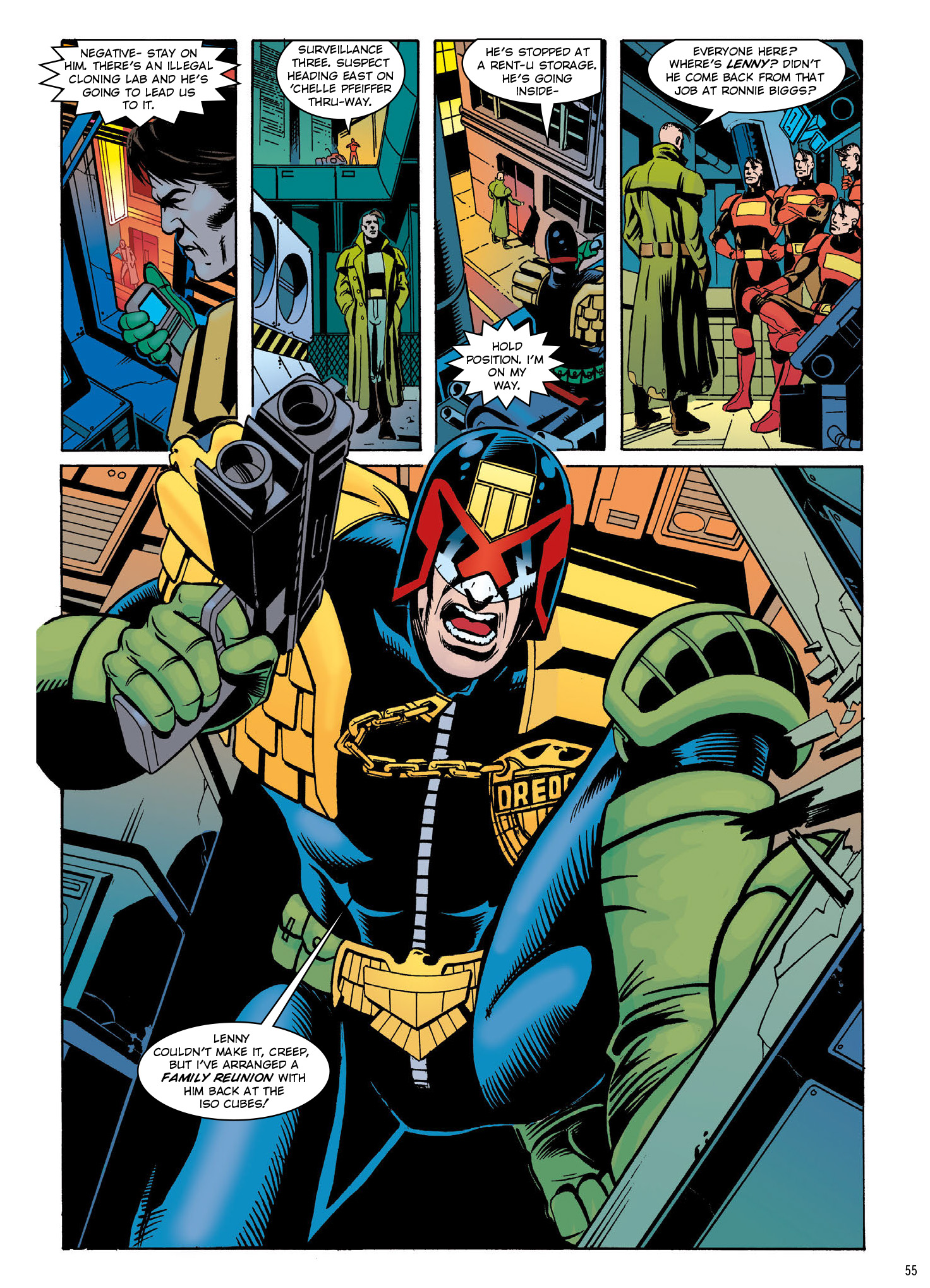 Read online Judge Dredd: The Complete Case Files comic -  Issue # TPB 32 (Part 1) - 57
