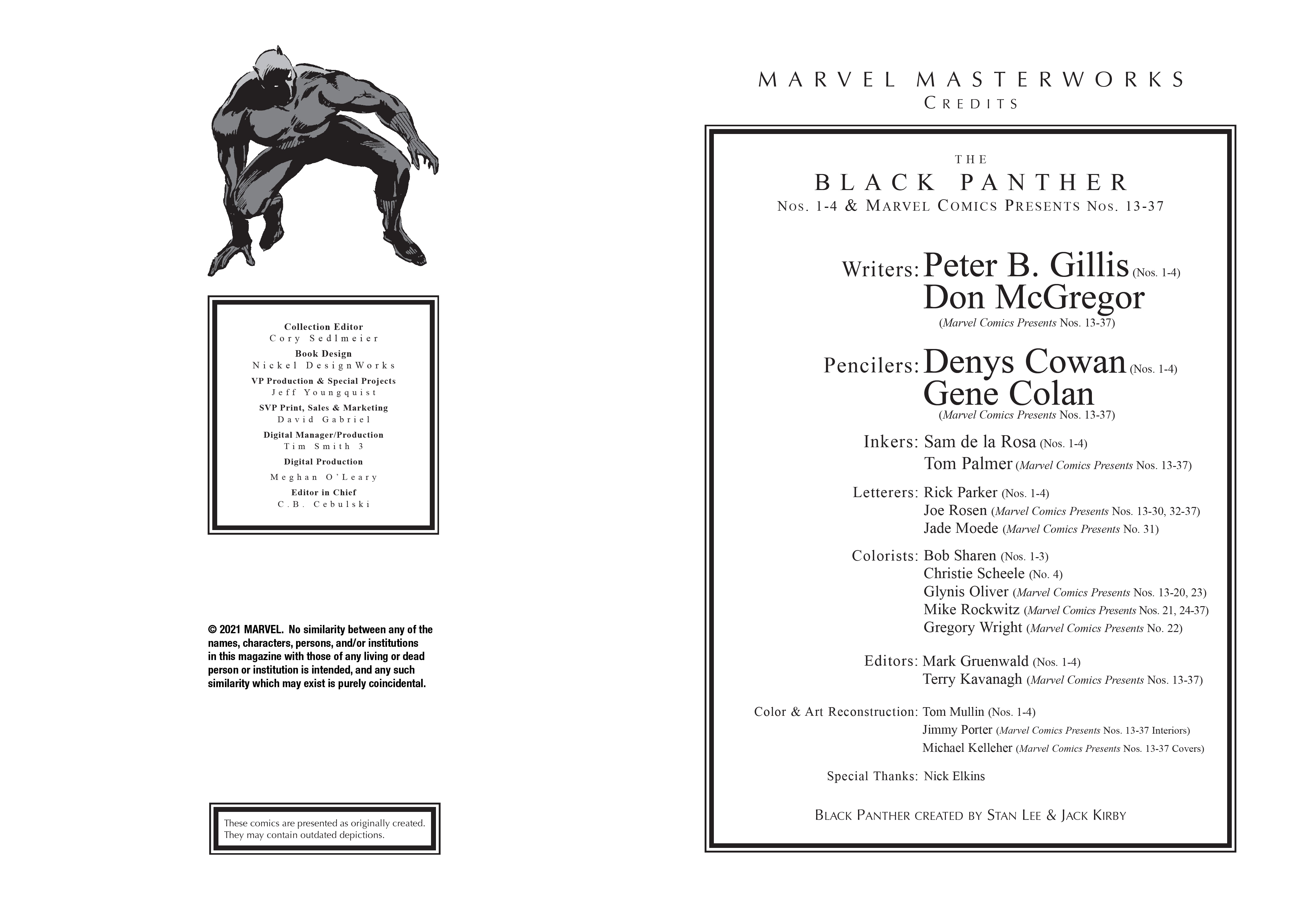 Read online Marvel Masterworks: The Black Panther comic -  Issue # TPB 3 (Part 1) - 3