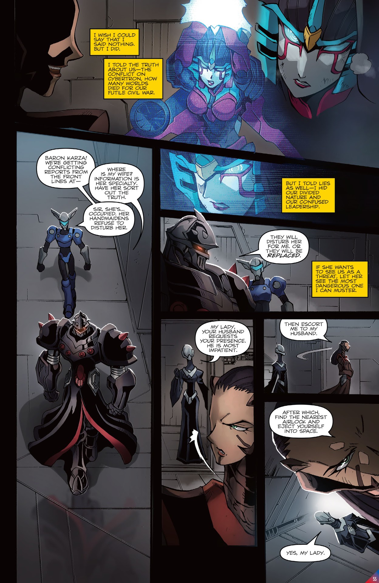 Read online Transformers: The IDW Collection Phase Three comic -  Issue # TPB 1 (Part 1) - 55