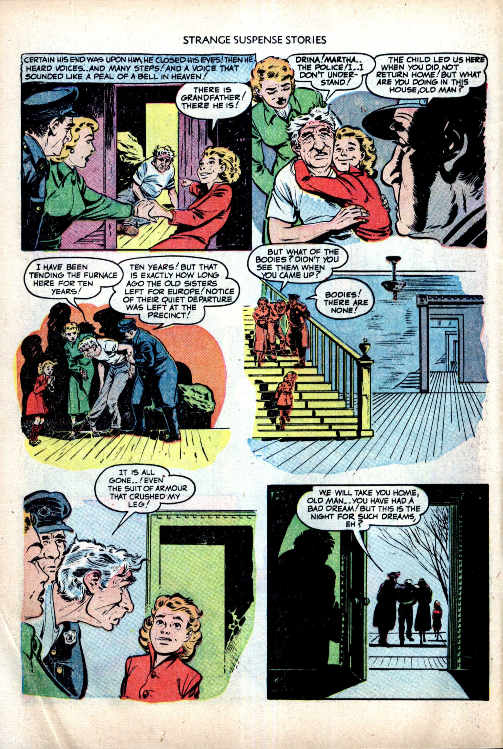 Read online Strange Suspense Stories (1952) comic -  Issue #1 - 12