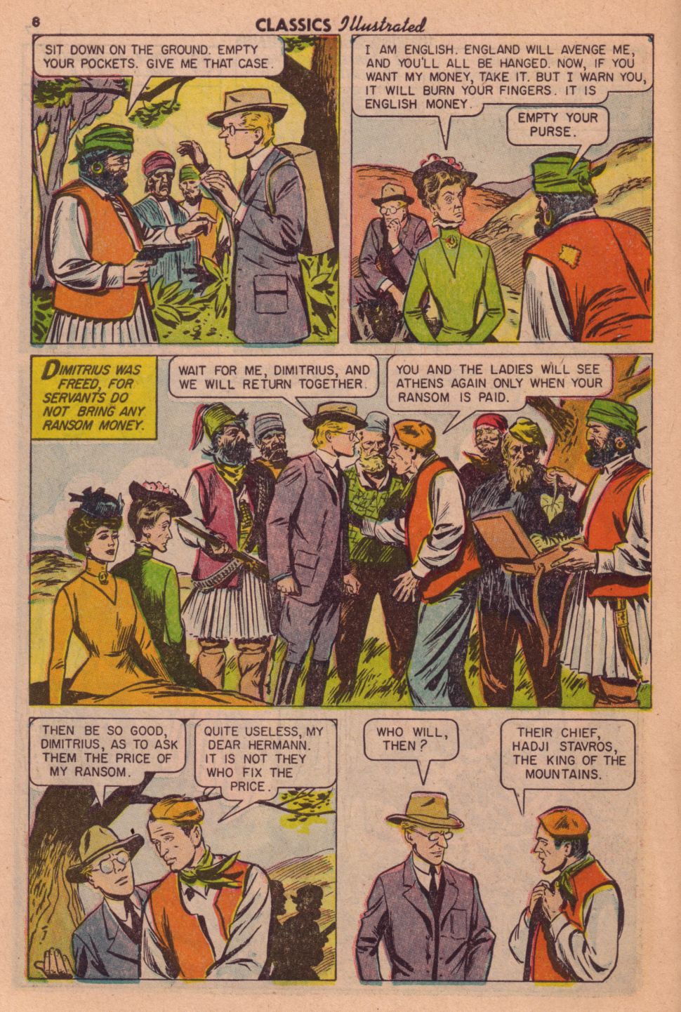 Read online Classics Illustrated comic -  Issue #127 - 10