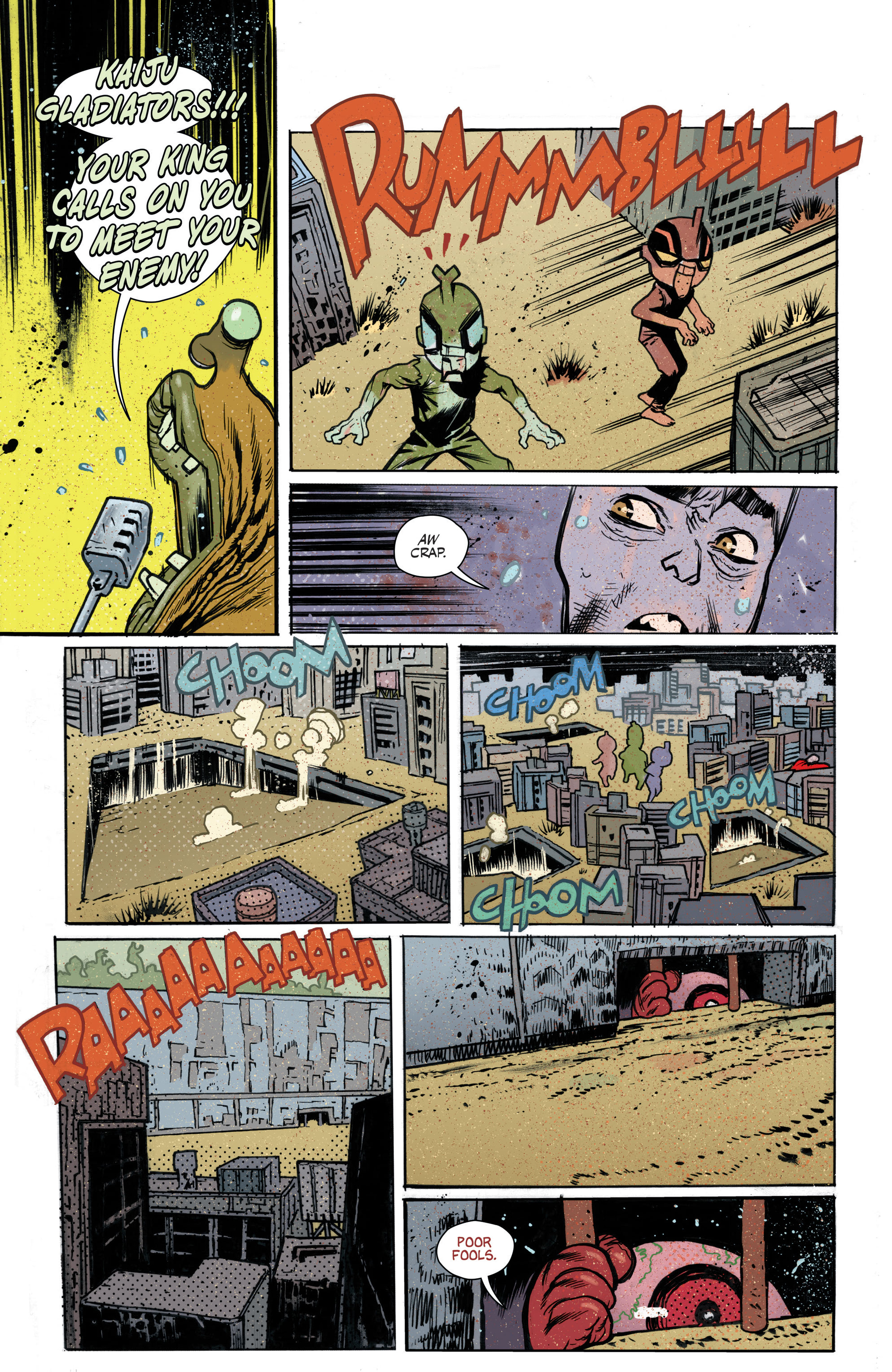 Read online Ultramega by James Harren comic -  Issue #3 - 21