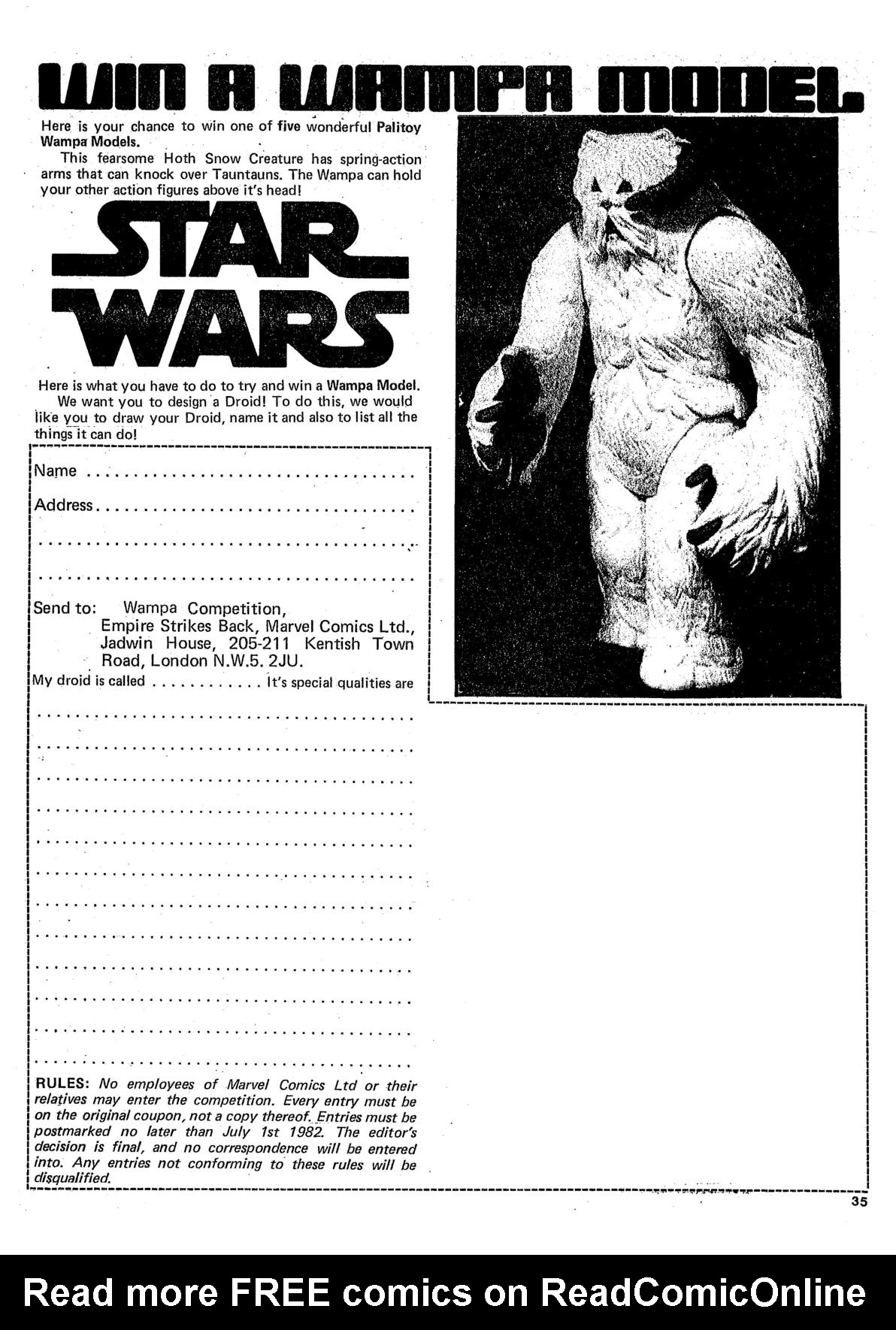 Read online Star Wars: The Empire Strikes Back comic -  Issue #158 - 35