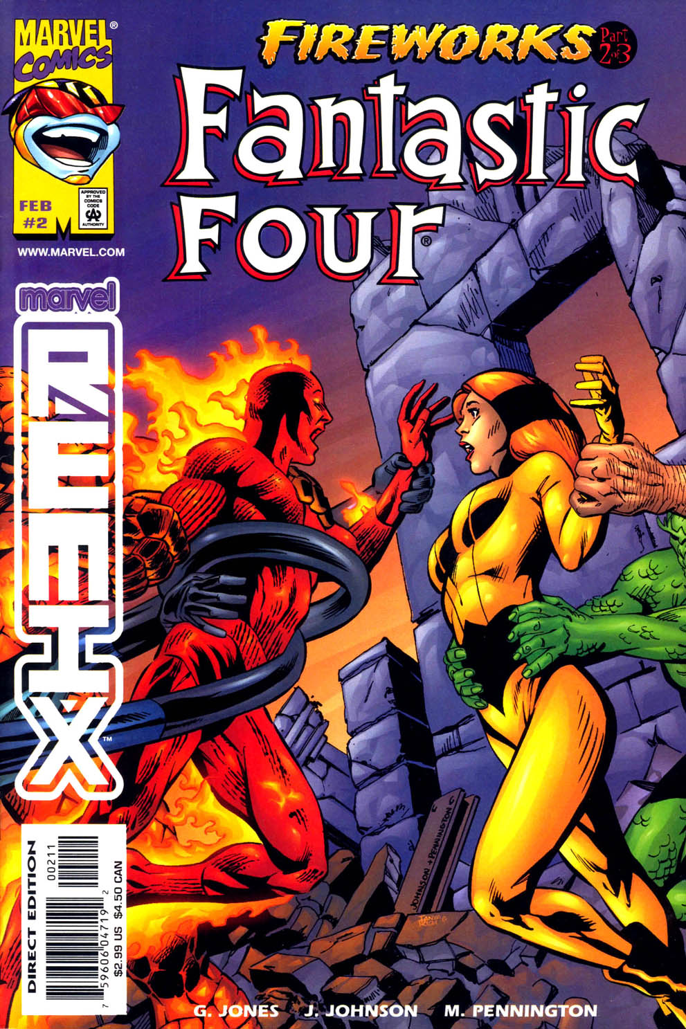 Read online Fantastic Four: Fireworks comic -  Issue #2 - 1