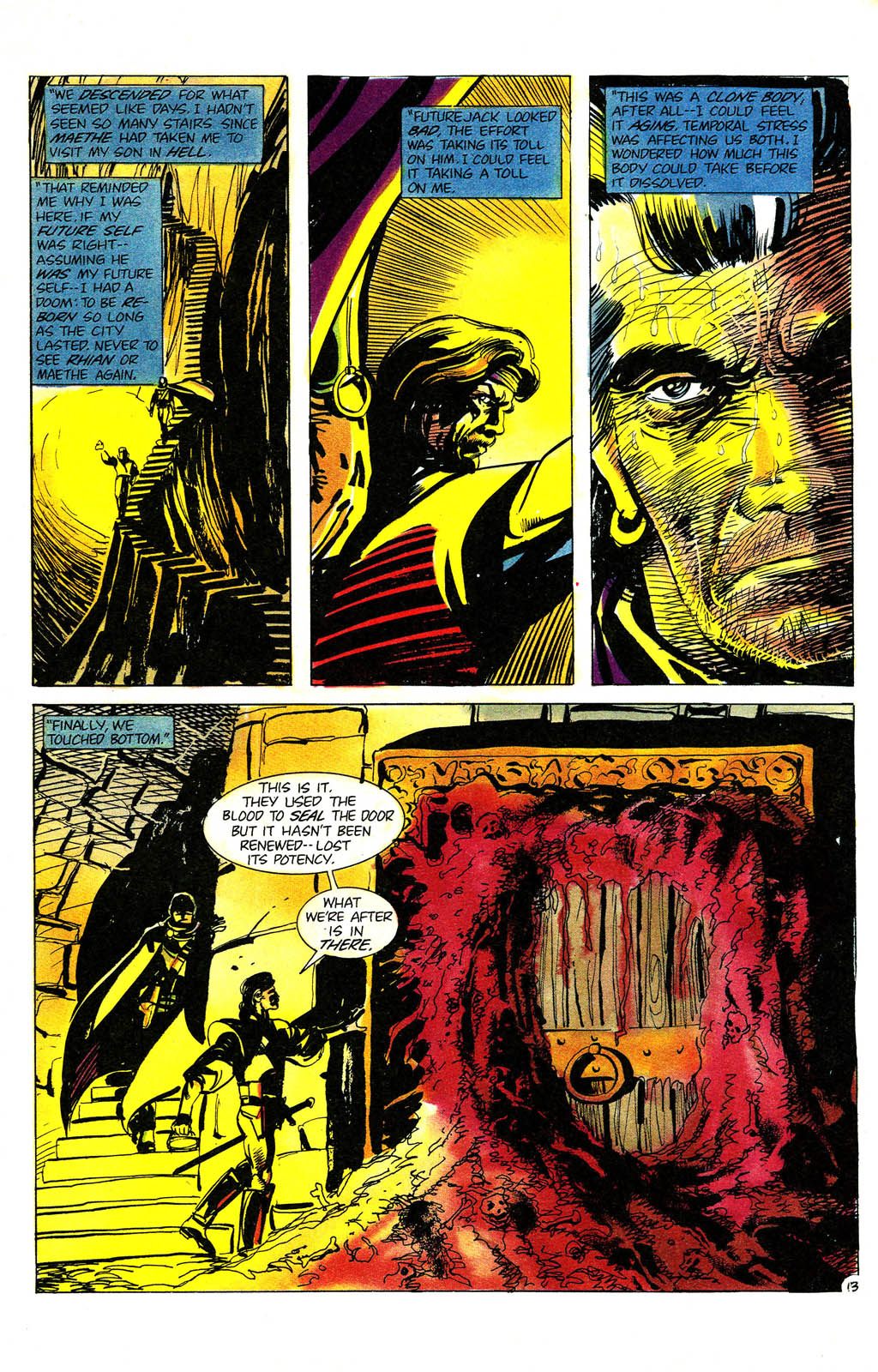 Read online Grimjack comic -  Issue #54 - 16