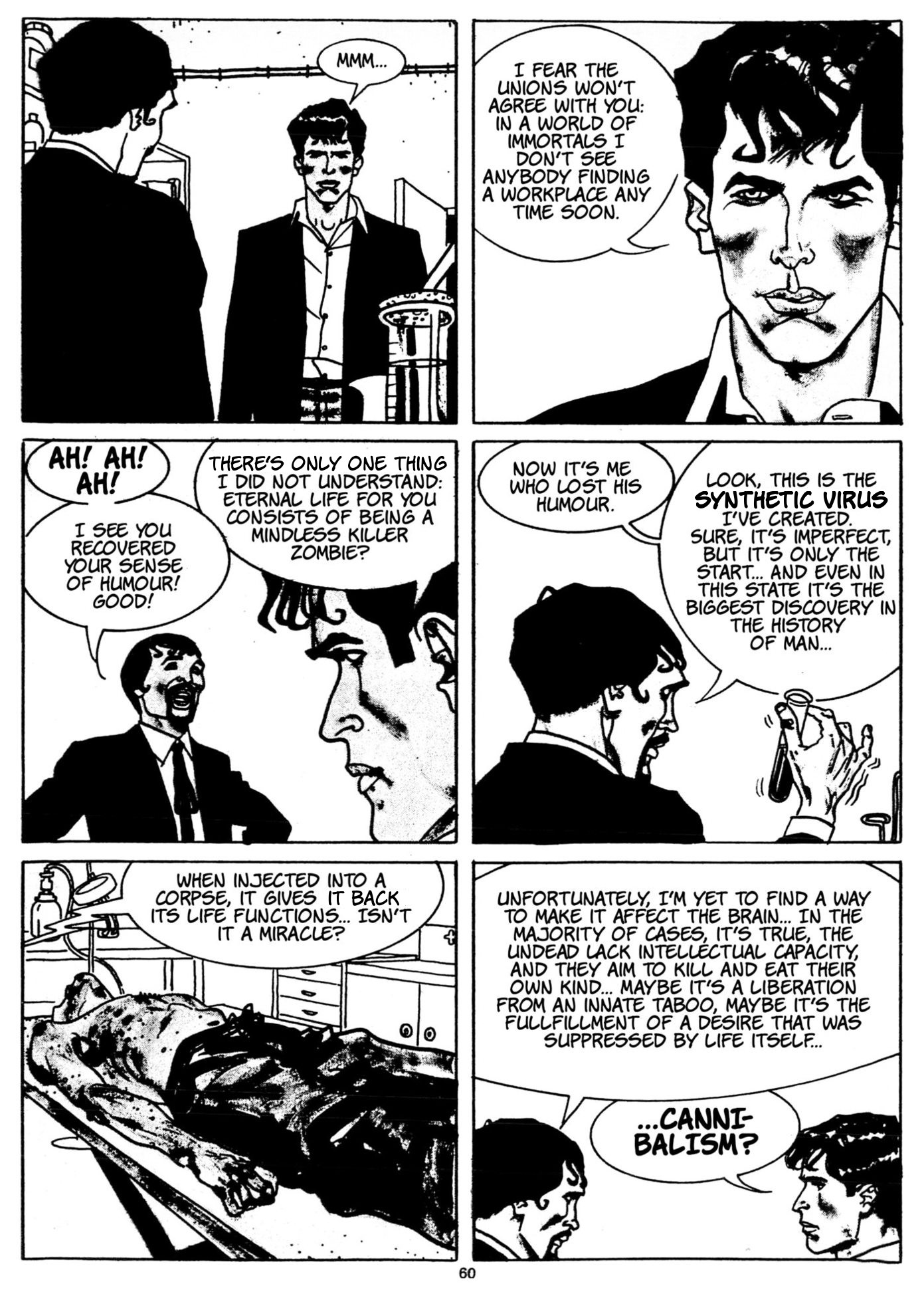 Read online Dylan Dog (1986) comic -  Issue #1 - 60