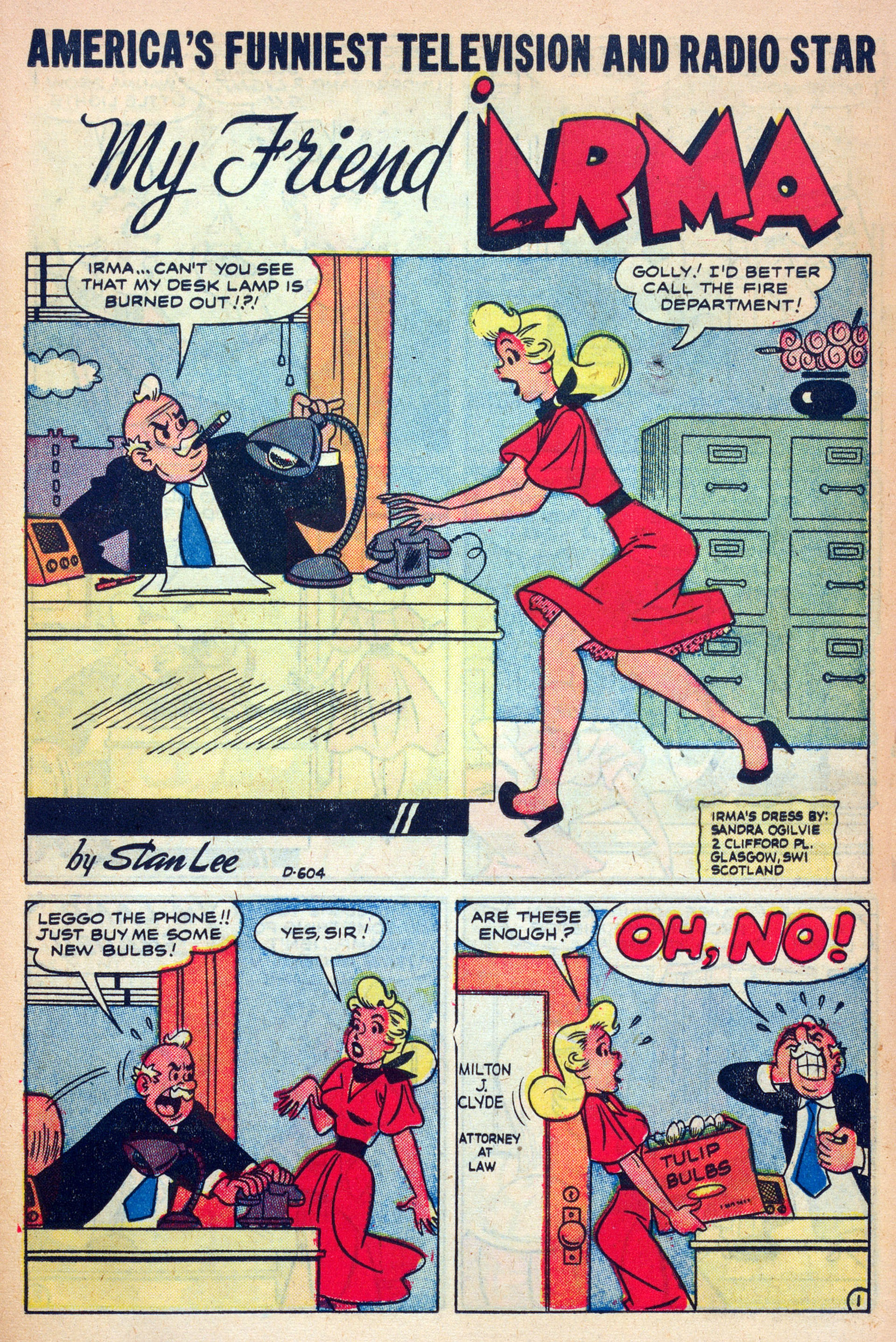 Read online My Friend Irma comic -  Issue #39 - 23