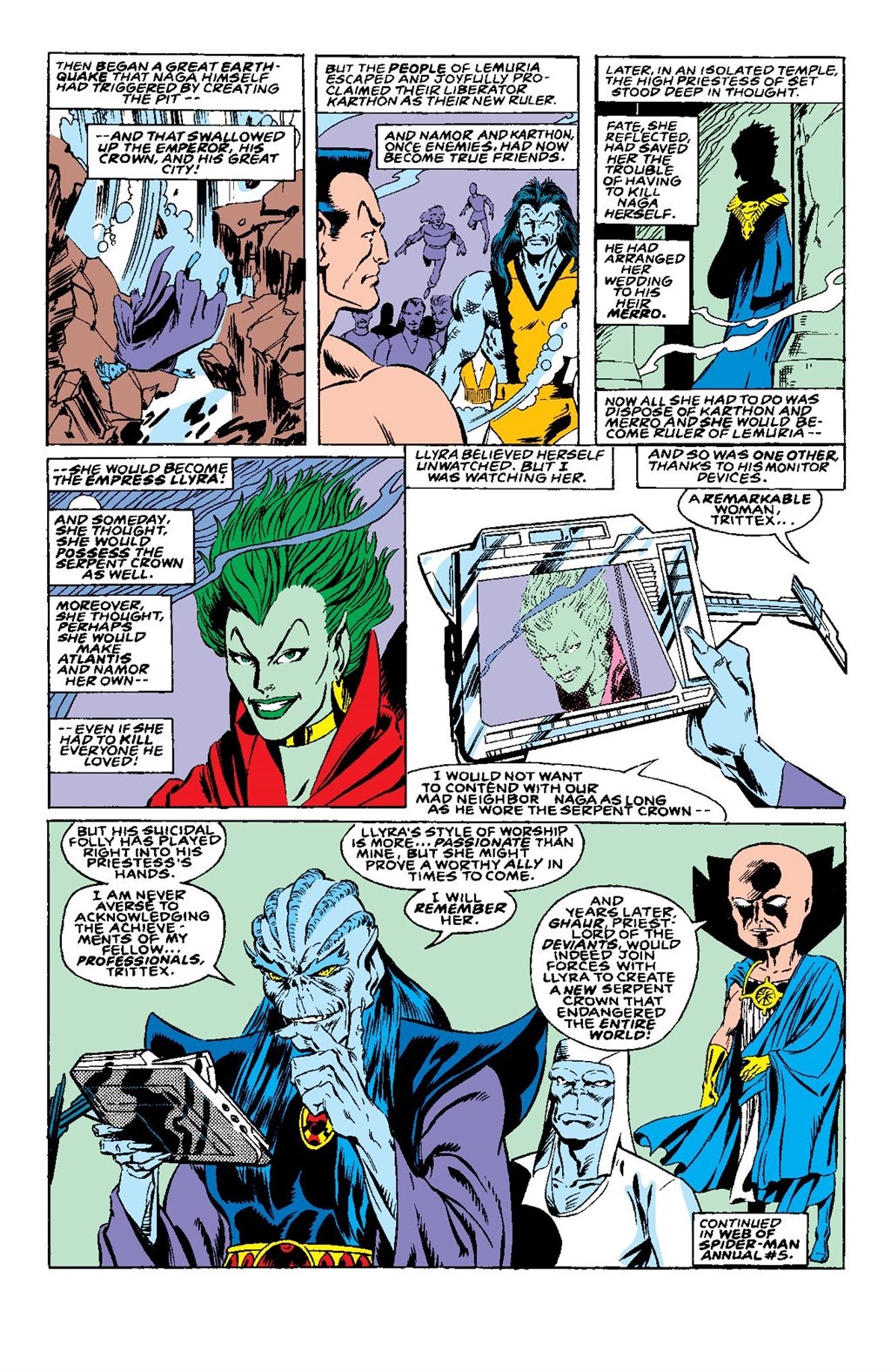 Read online Atlantis Attacks comic -  Issue # _The Original Epic (Part 6) - 8