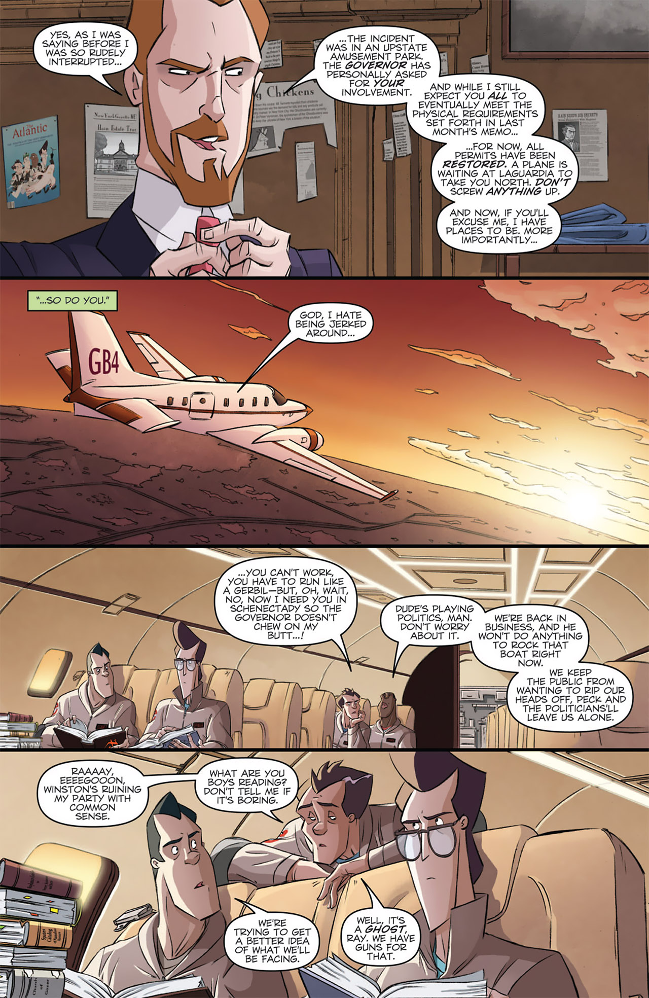 Read online Ghostbusters (2011) comic -  Issue #5 - 19