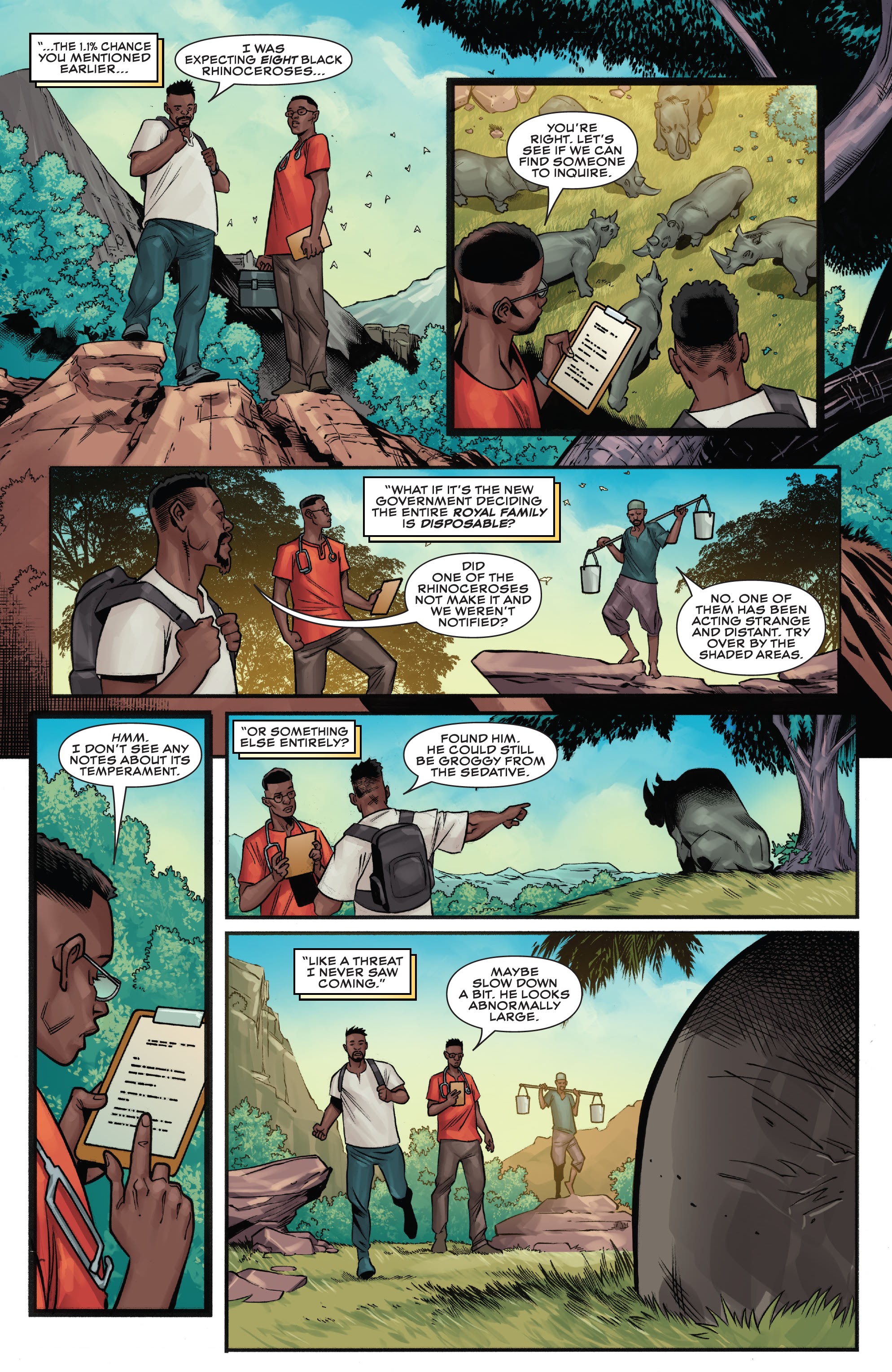 Read online Wakanda comic -  Issue #1 - 11