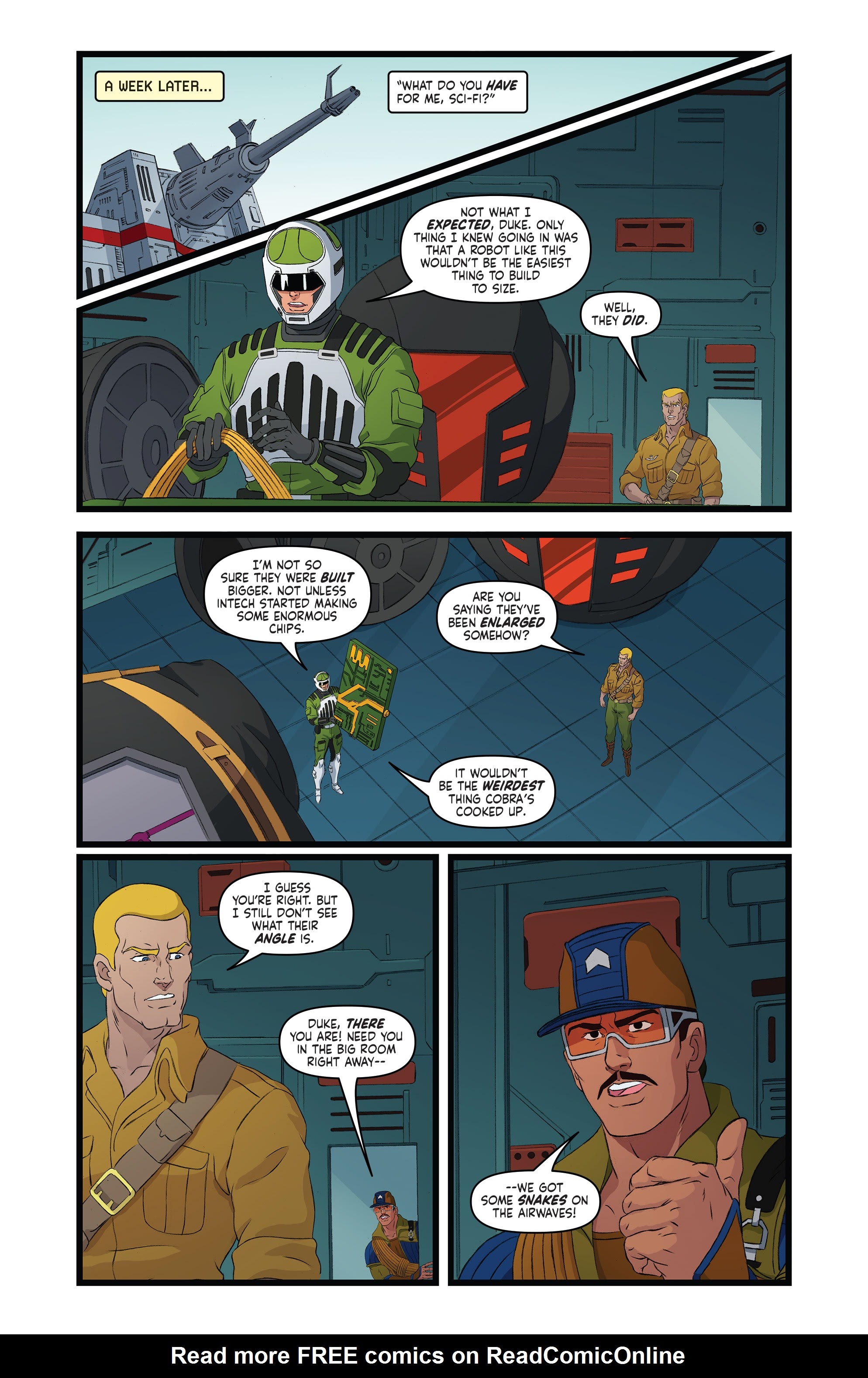 Read online G.I. Joe: Saturday Morning Adventures comic -  Issue #1 - 16