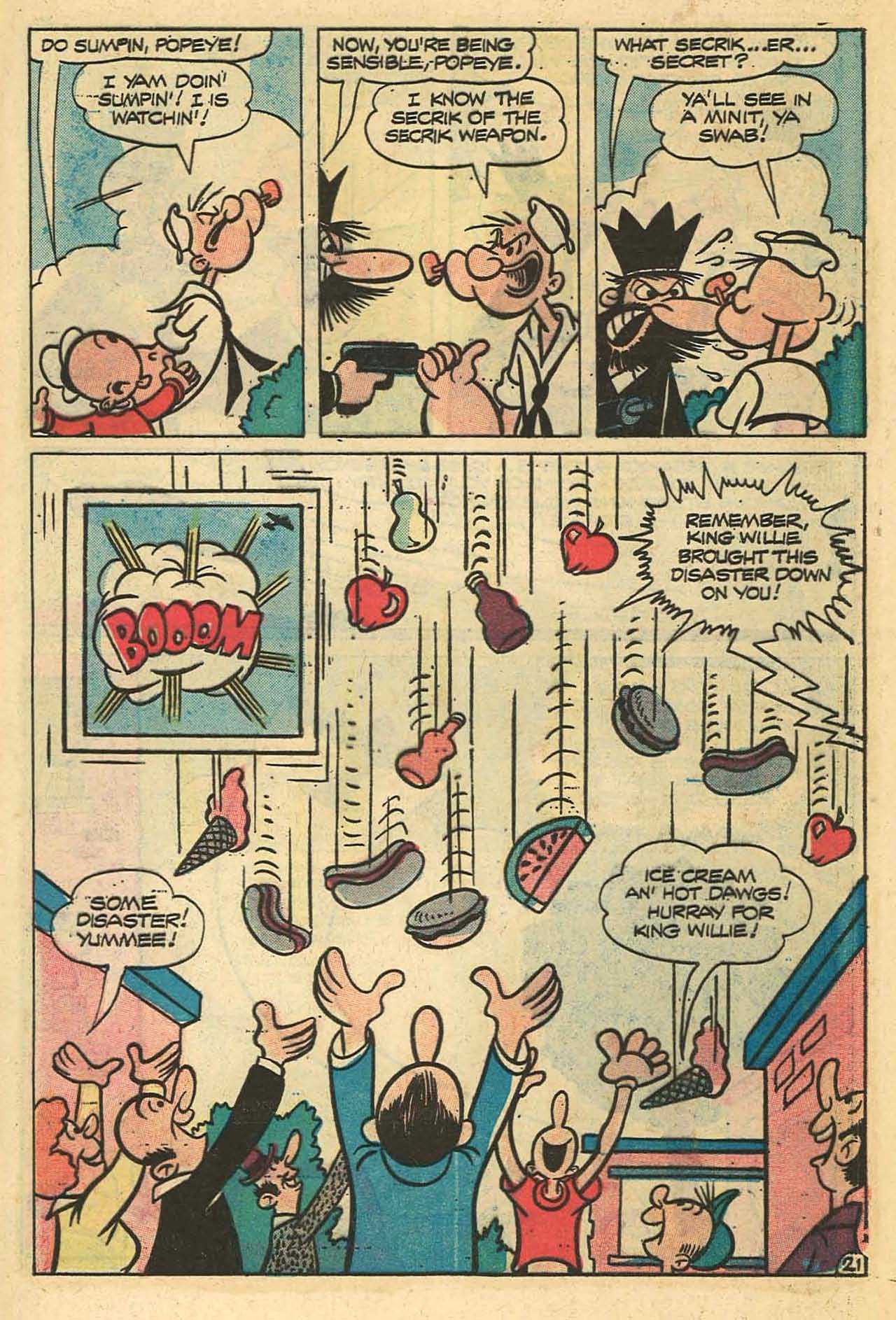 Read online Popeye (1948) comic -  Issue #138 - 28